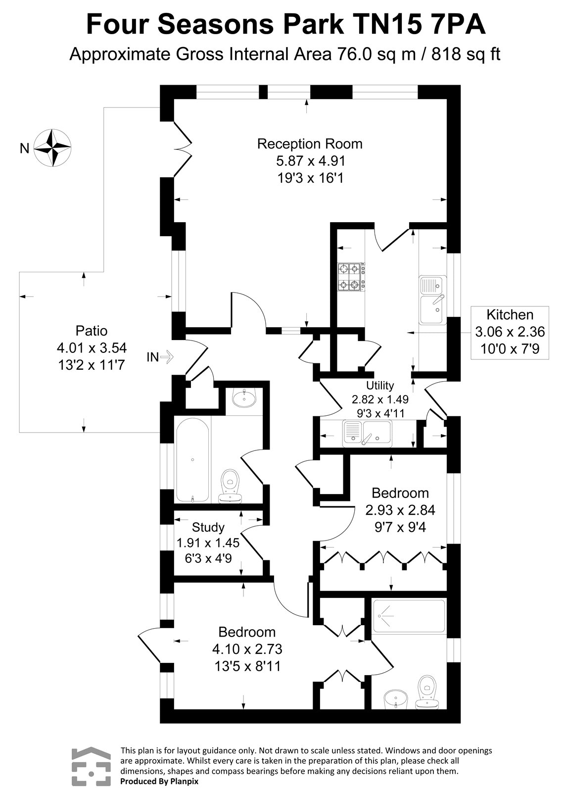 31 Four Seasons Park,, Labour in Vain Road, Sevenoaks floorplan