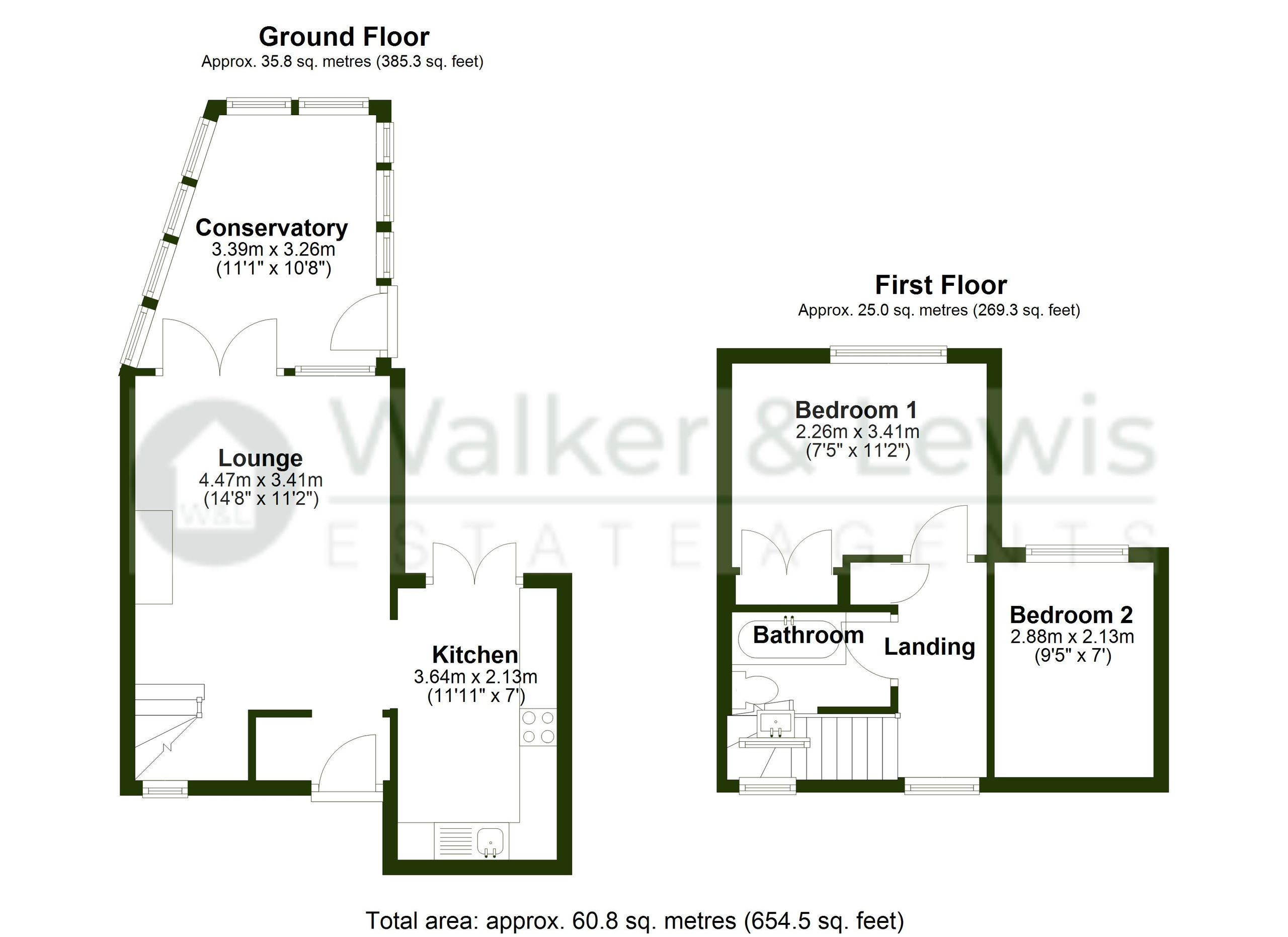 20 Lilac Drive, Pontypridd floorplan