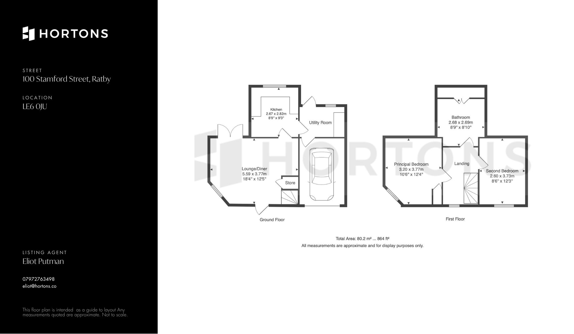 100 Stamford Street, Leicester floorplan