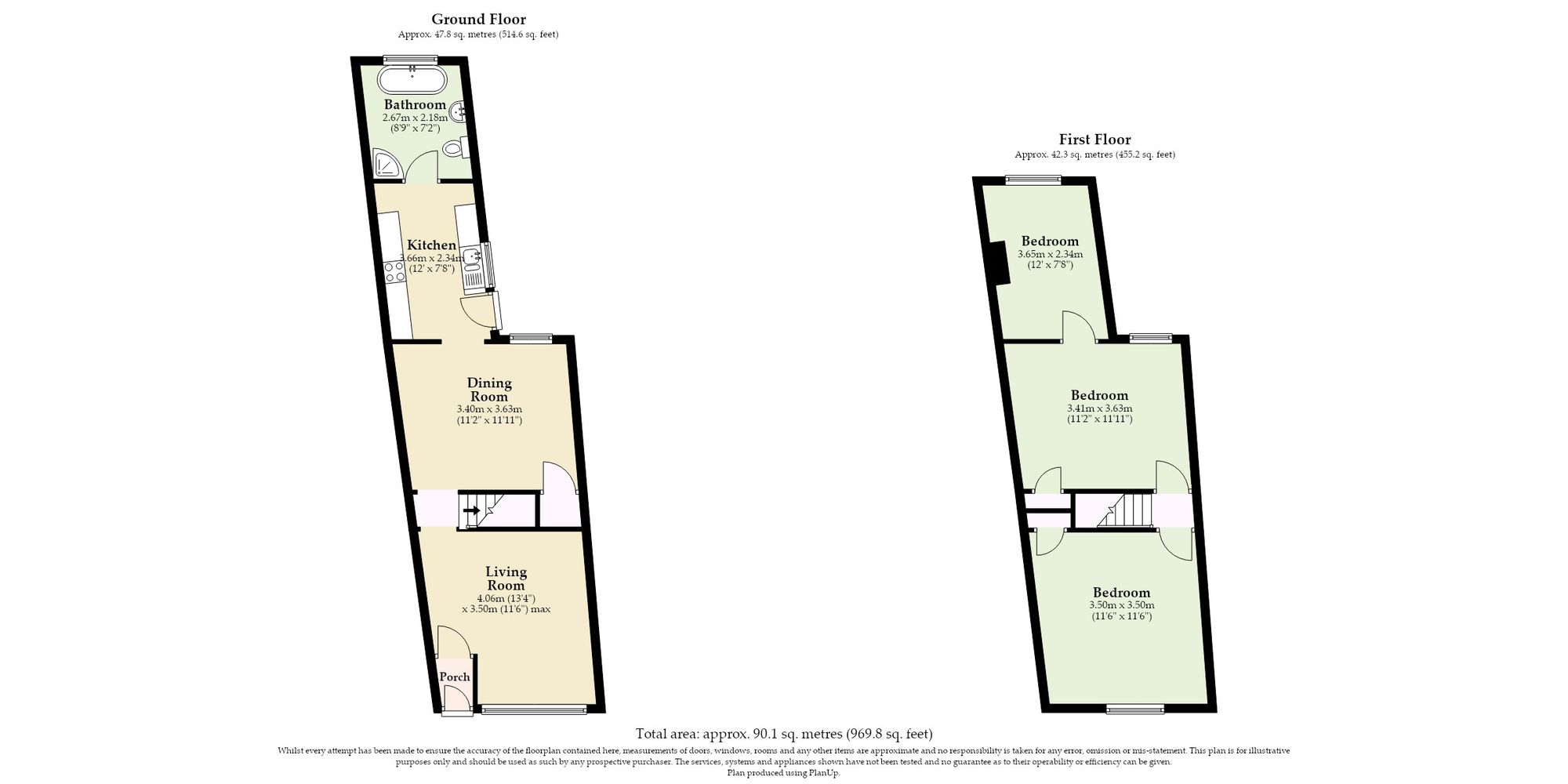 80 Alderson Road, Great Yarmouth floorplan