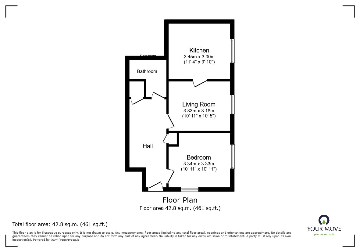 Pant, Shropshire floorplan
