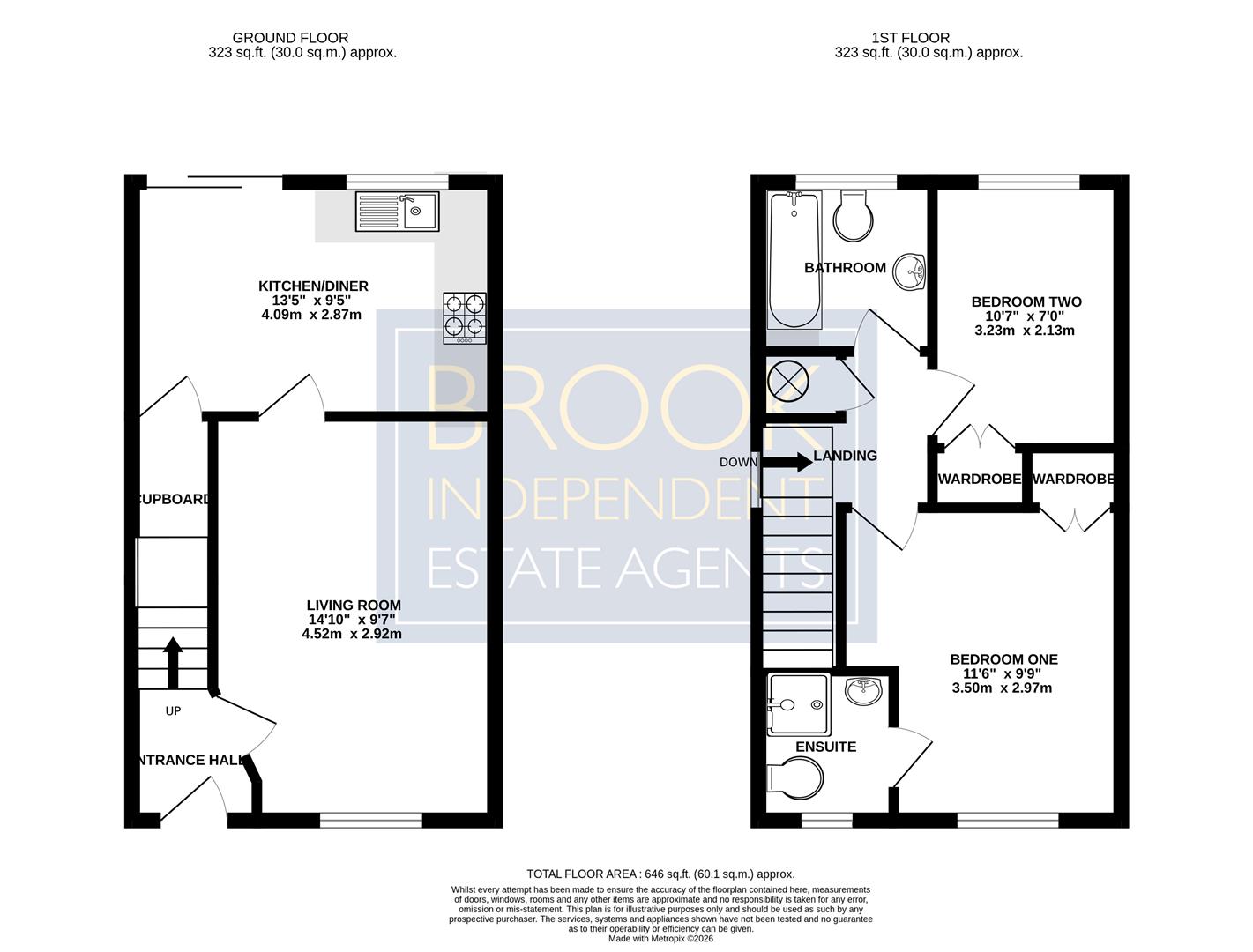 38, Rosemary Gardens, Fareham floorplan