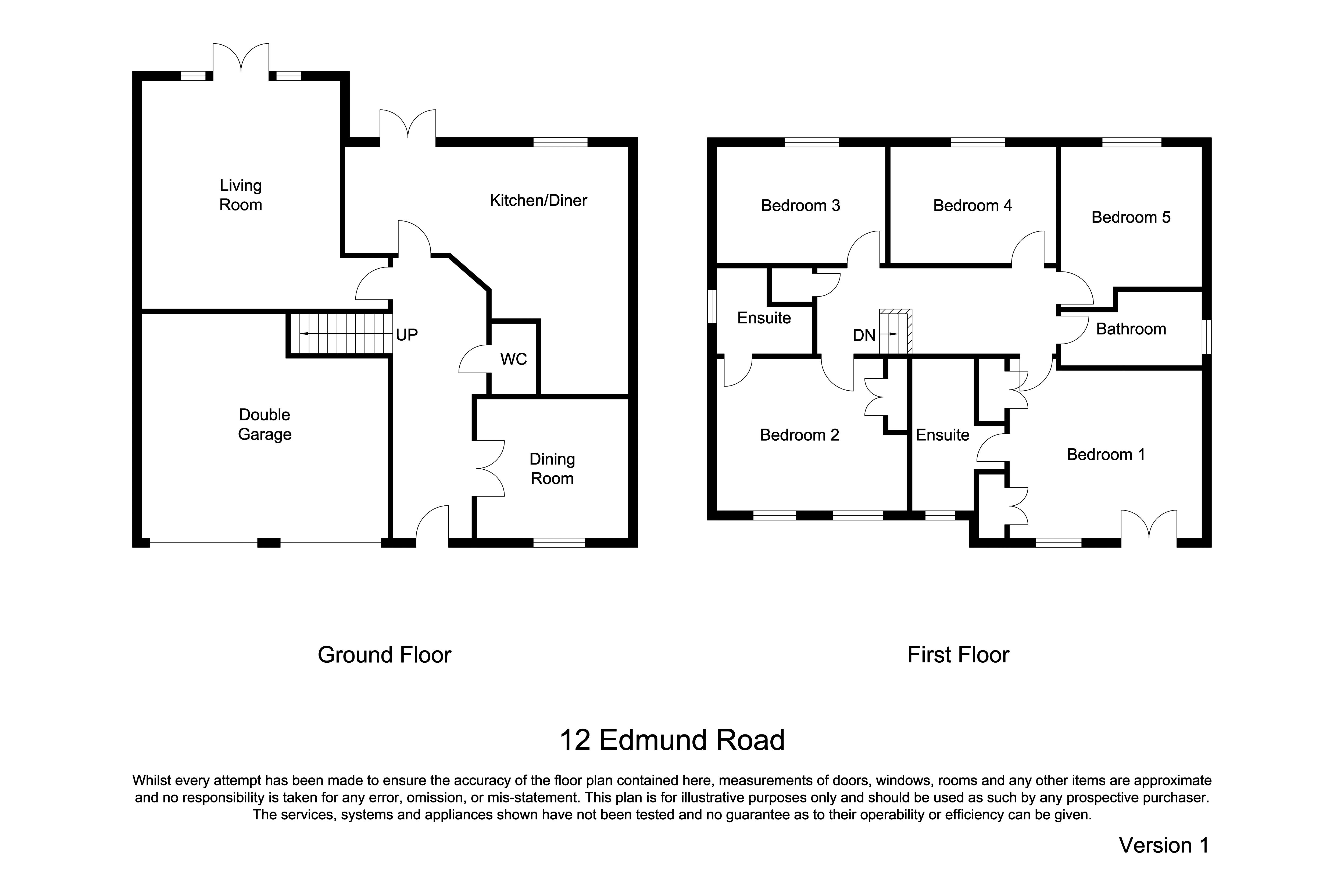 12, Edmund Road, Newcastle Upon Tyne floorplan
