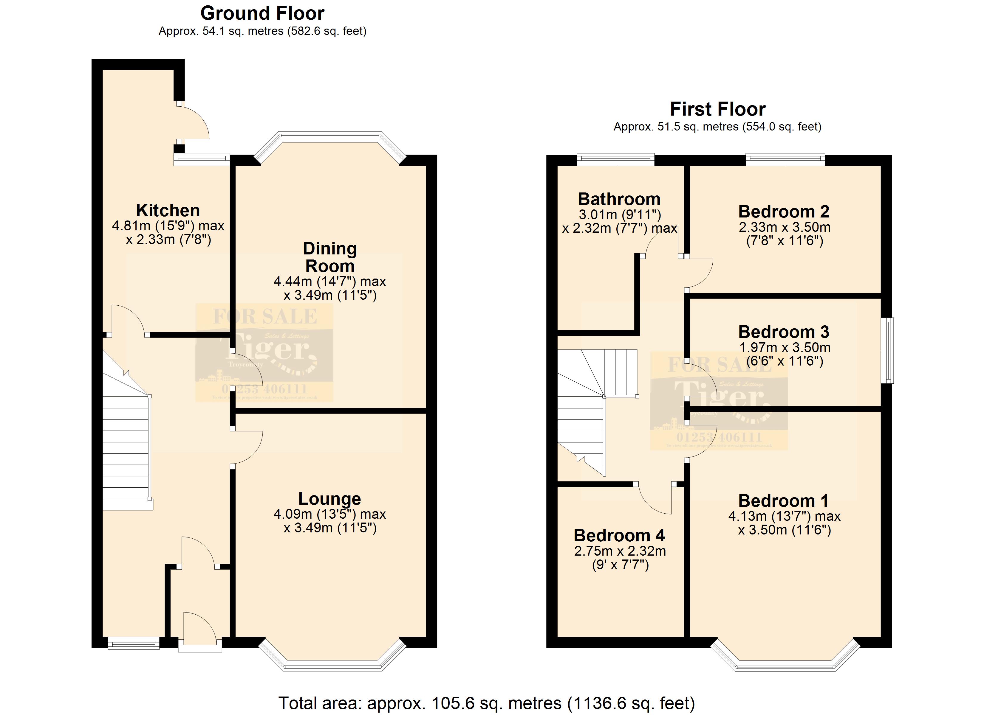 Ashburton Road, Blackpool FY1, 4 bedroom end terrace house for sale