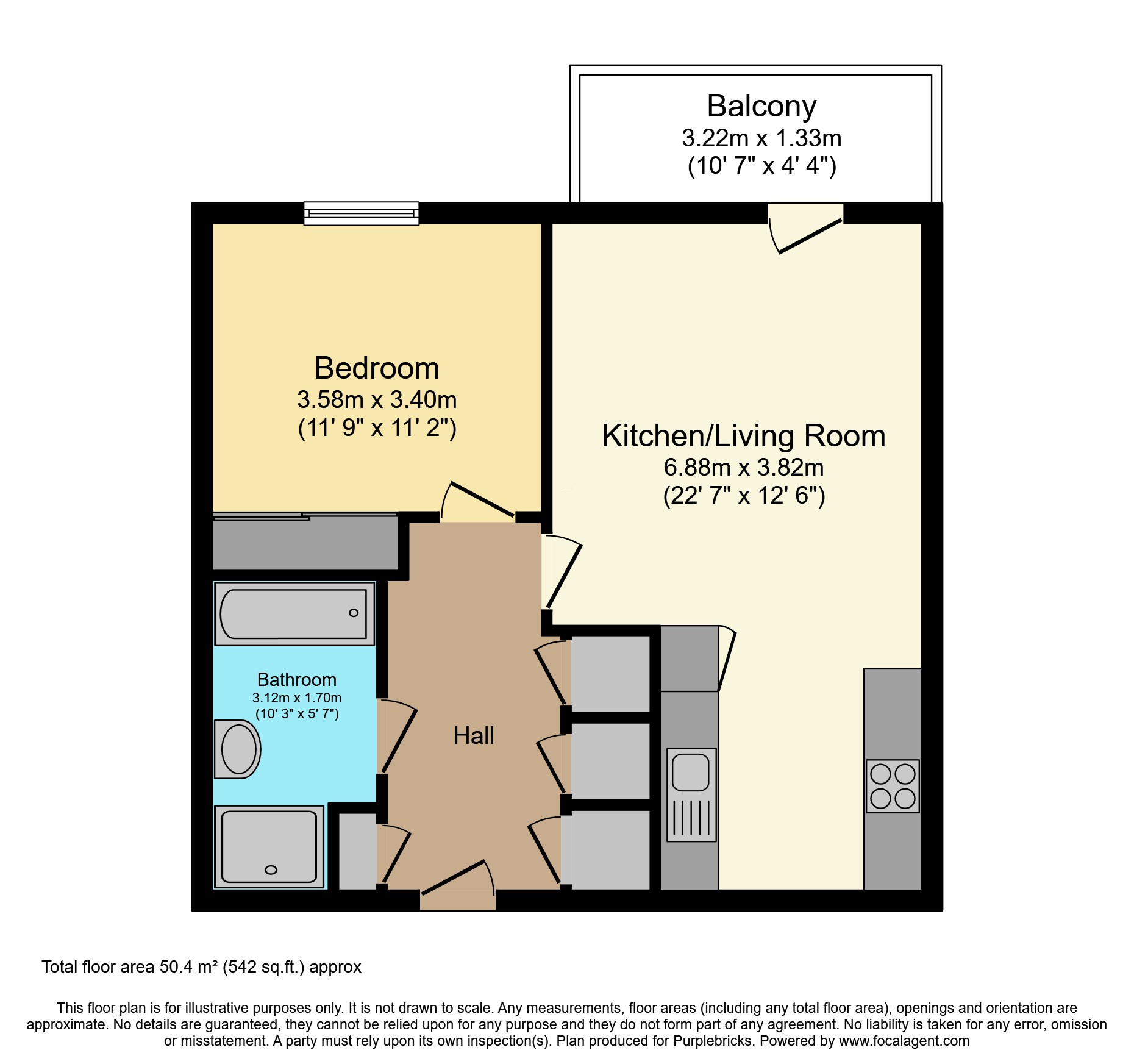 Flat 15/Gothenburg Court, Bailey Street, London floorplan