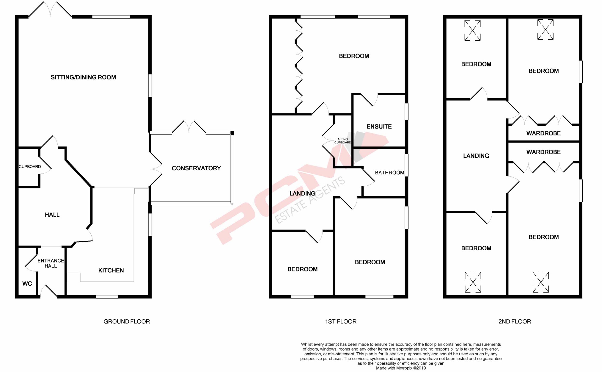 7 Bedrooms End terrace house for sale in Beatrice Walk, Bexhill-On-Sea, East Sussex TN39