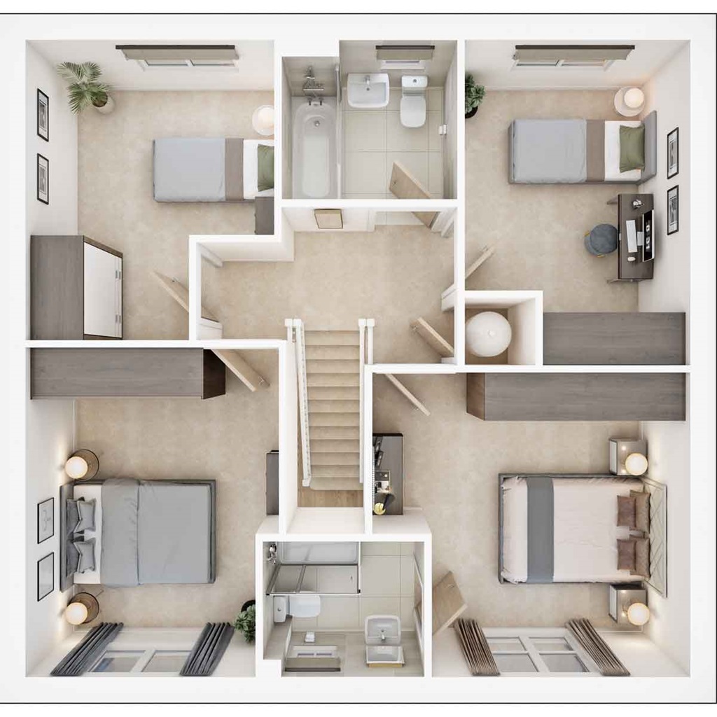 "The Sunford Plot 148" at Dryleaze, Yate, Bristol BS37, 4 bedroom
