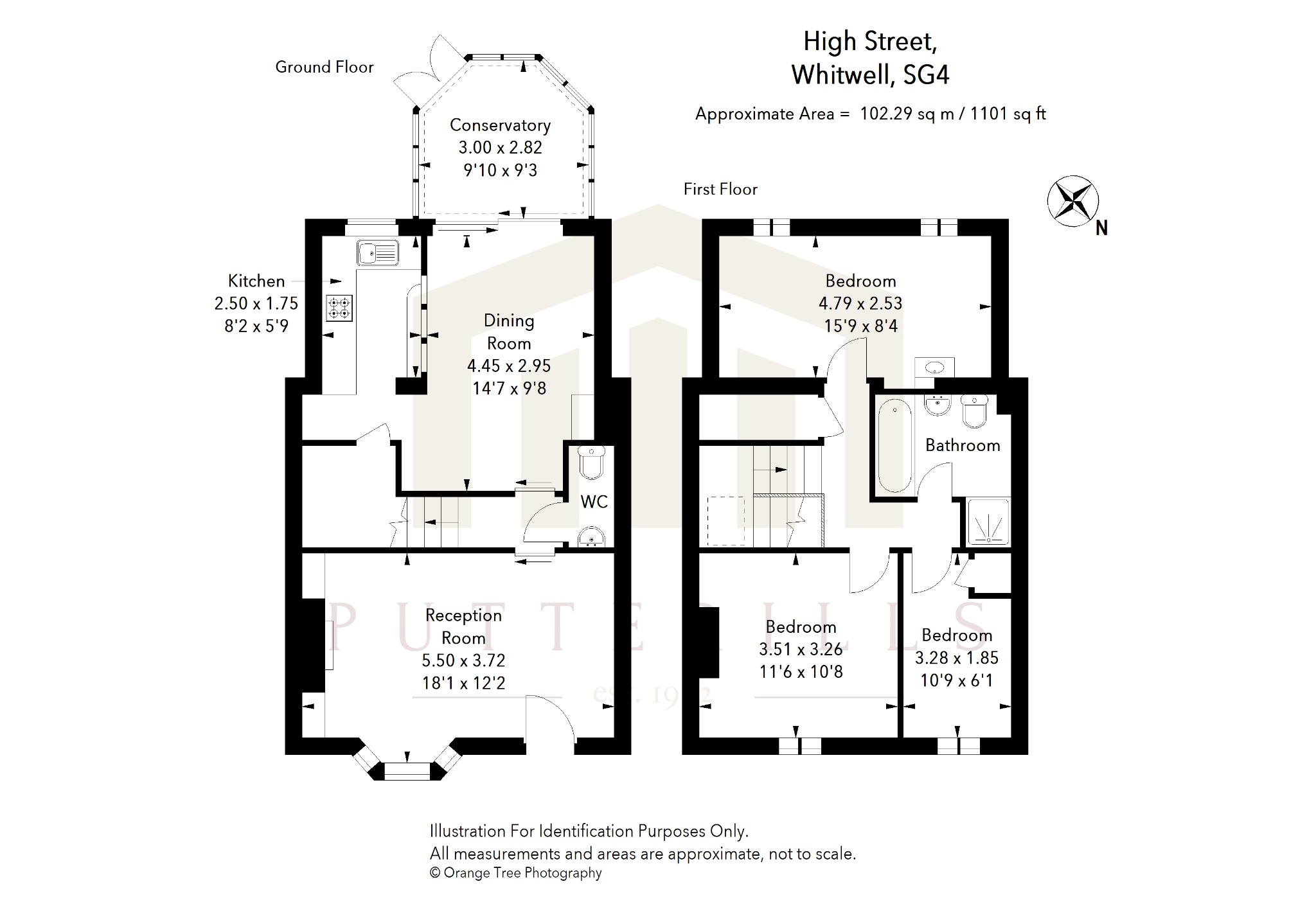 17 High Street, Whitwell, Hertfordshire floorplan