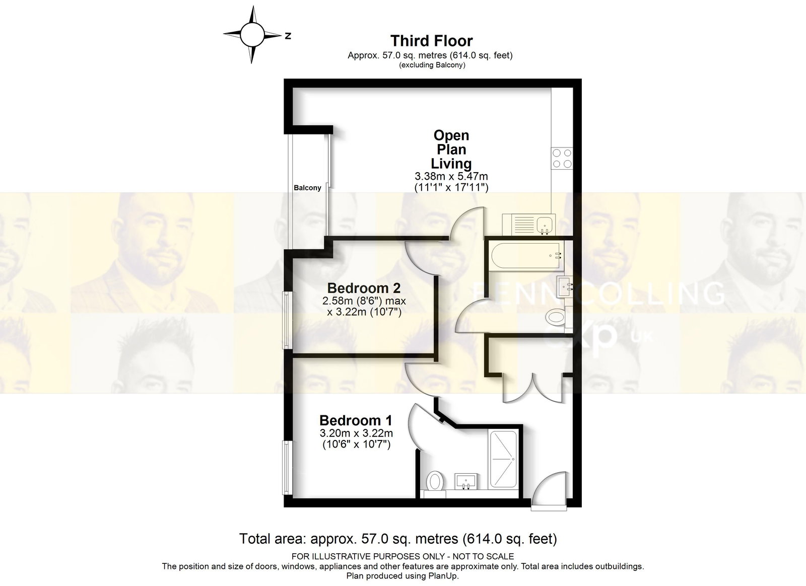 22, Longman House, Hemel Hempstead floorplan