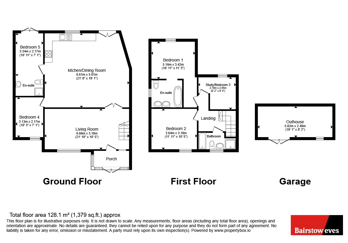 2 Festival Cottages,, North Road, Essex floorplan