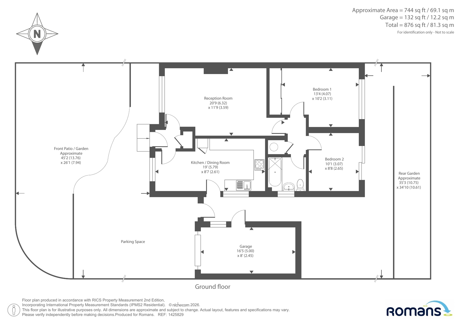 44, Hungerford Drive, Berkshire floorplan