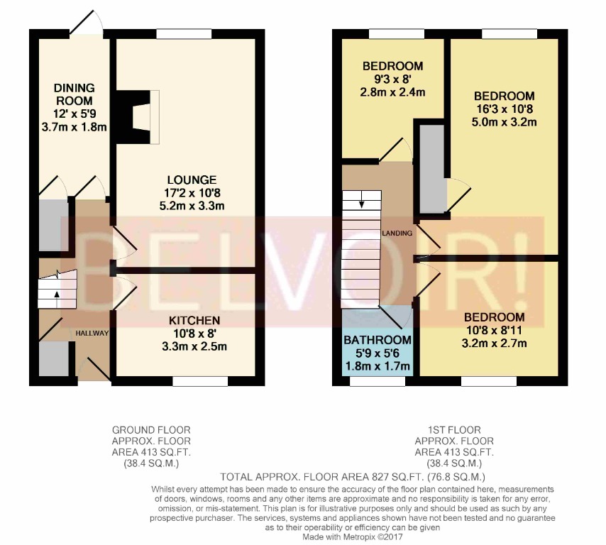 18, Cholwell Road, Stevenage floorplan