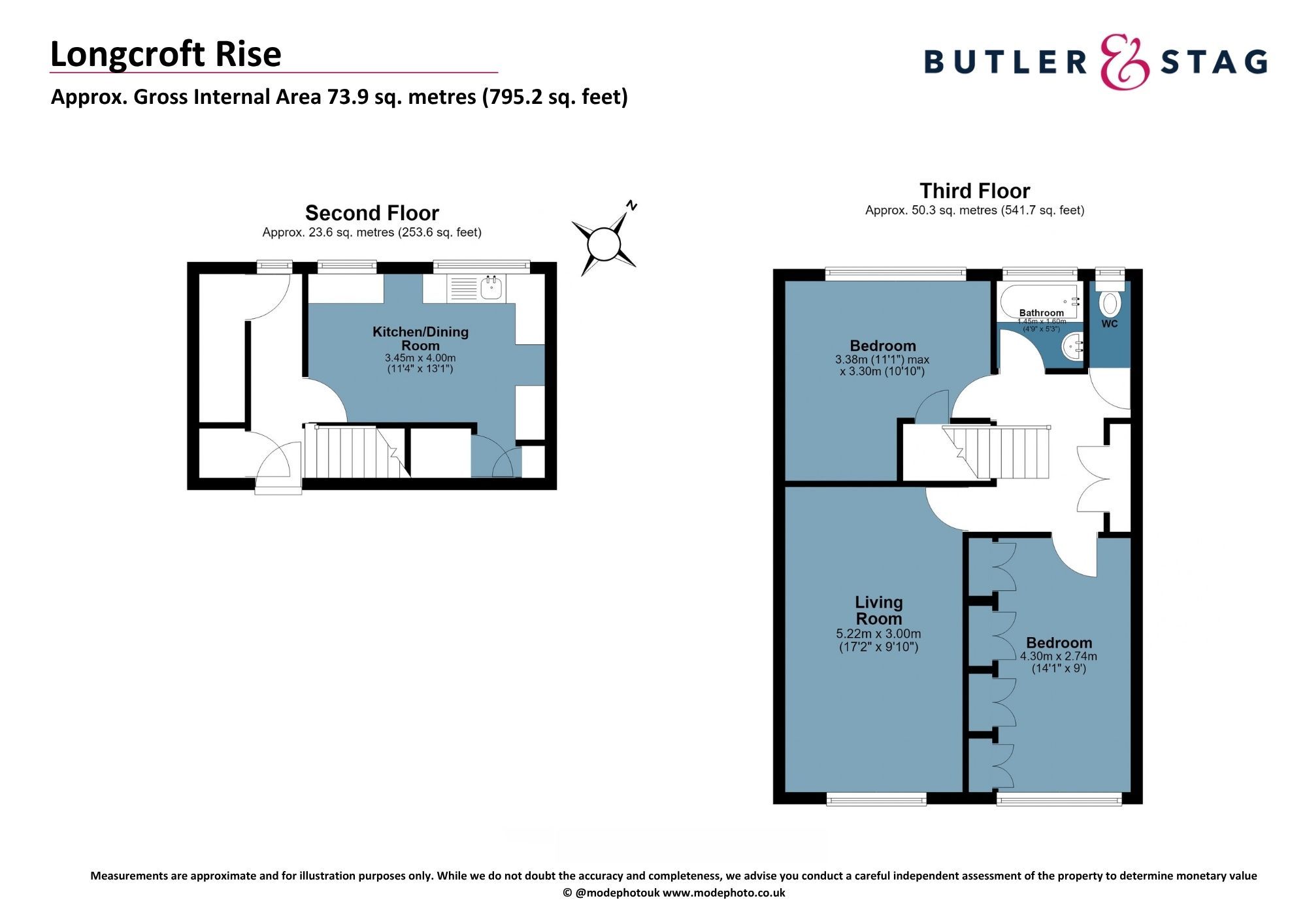 47 Longcroft Rise, Loughton floorplan