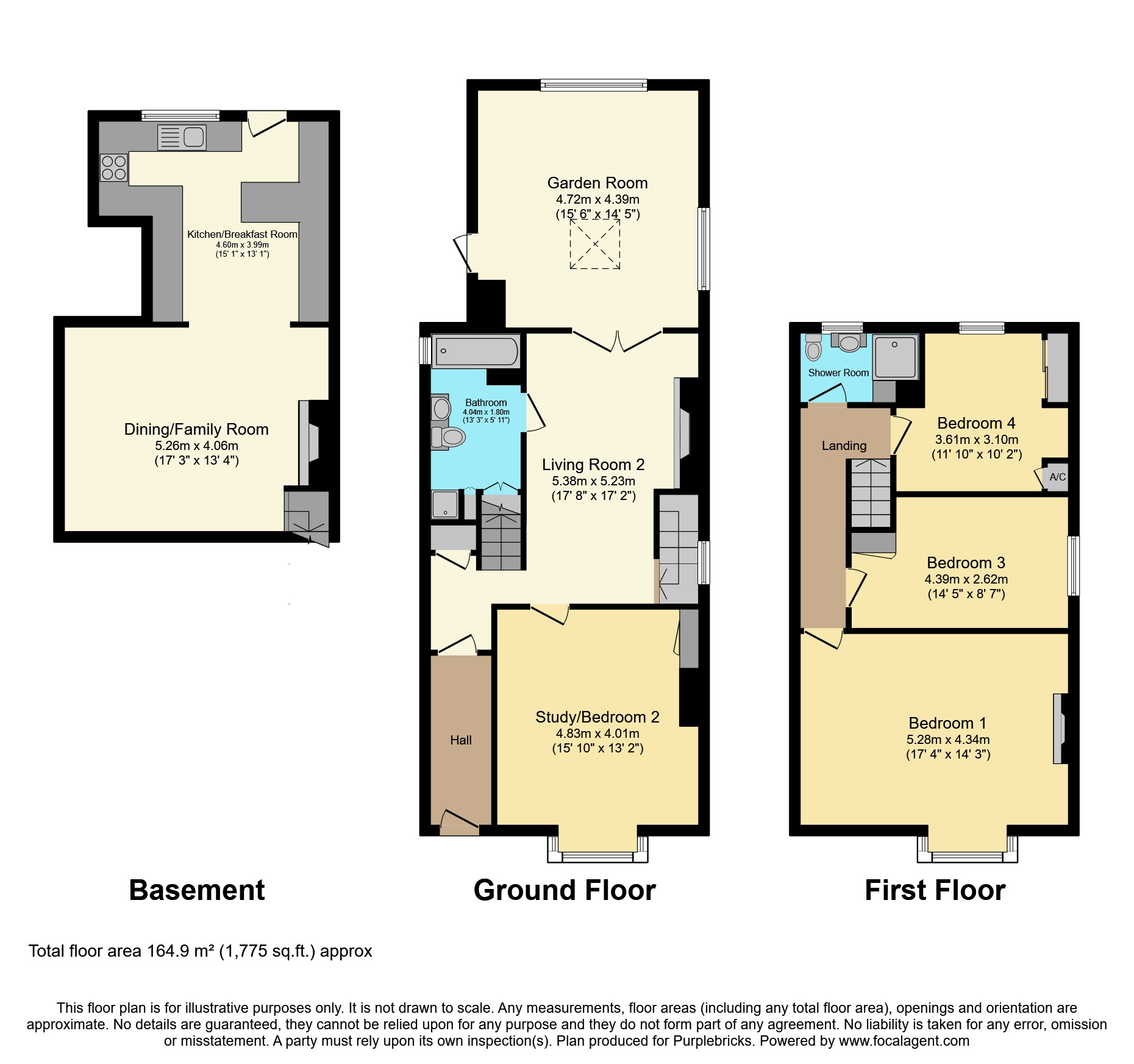 51, High Street, Halberton floorplan