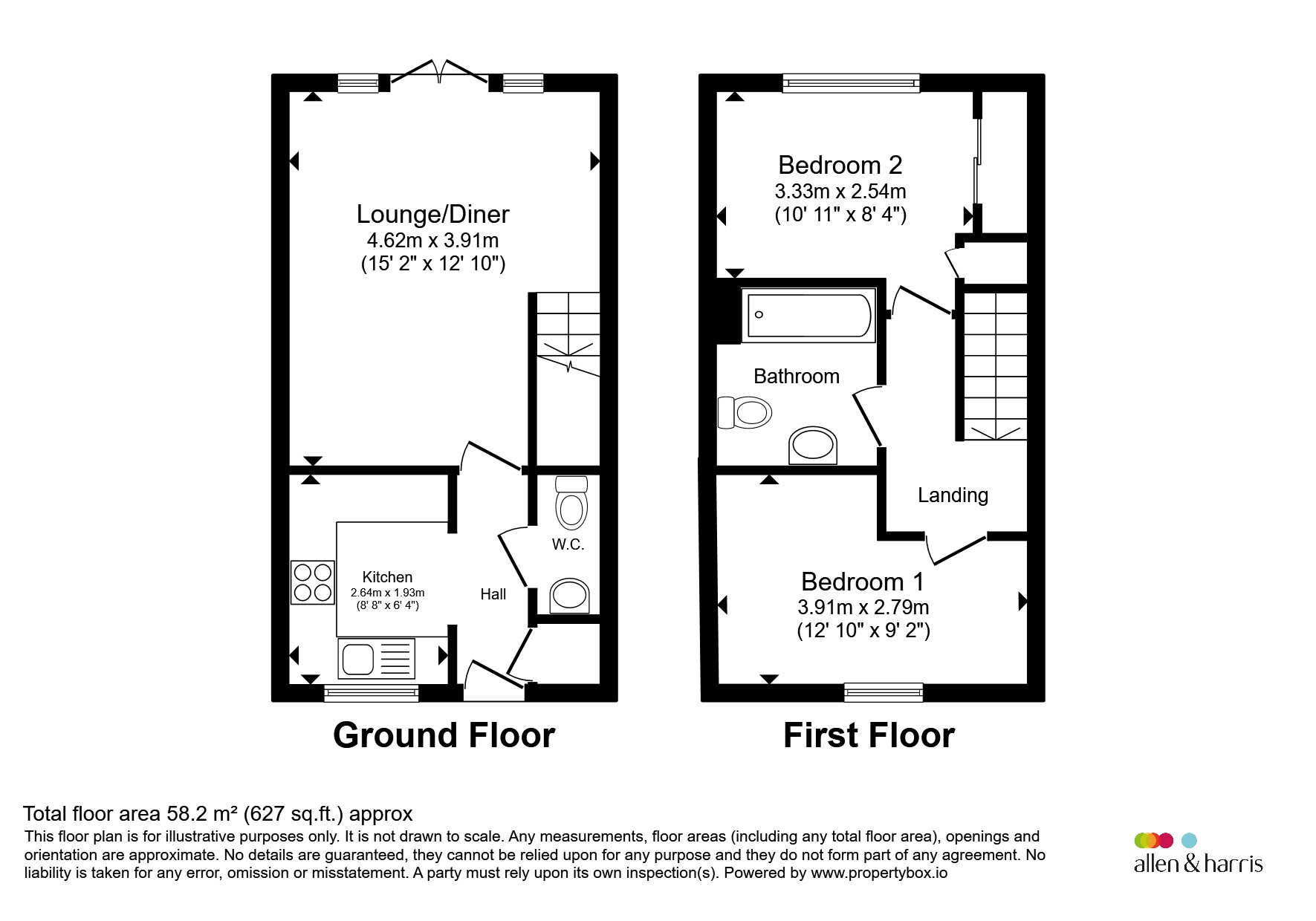 32, Baruc Way, Barry floorplan