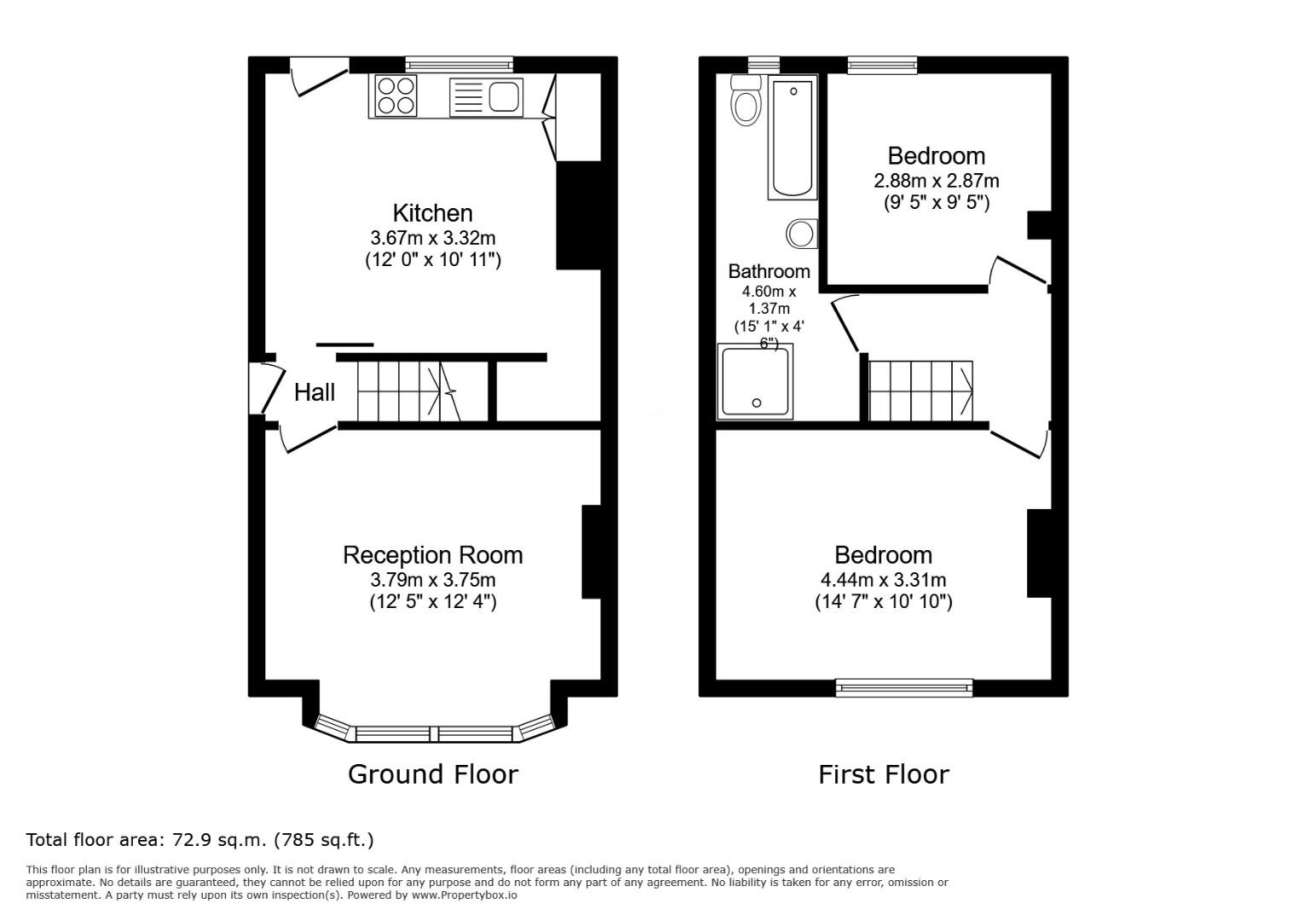 112, Oldfield Road, Sheffield floorplan