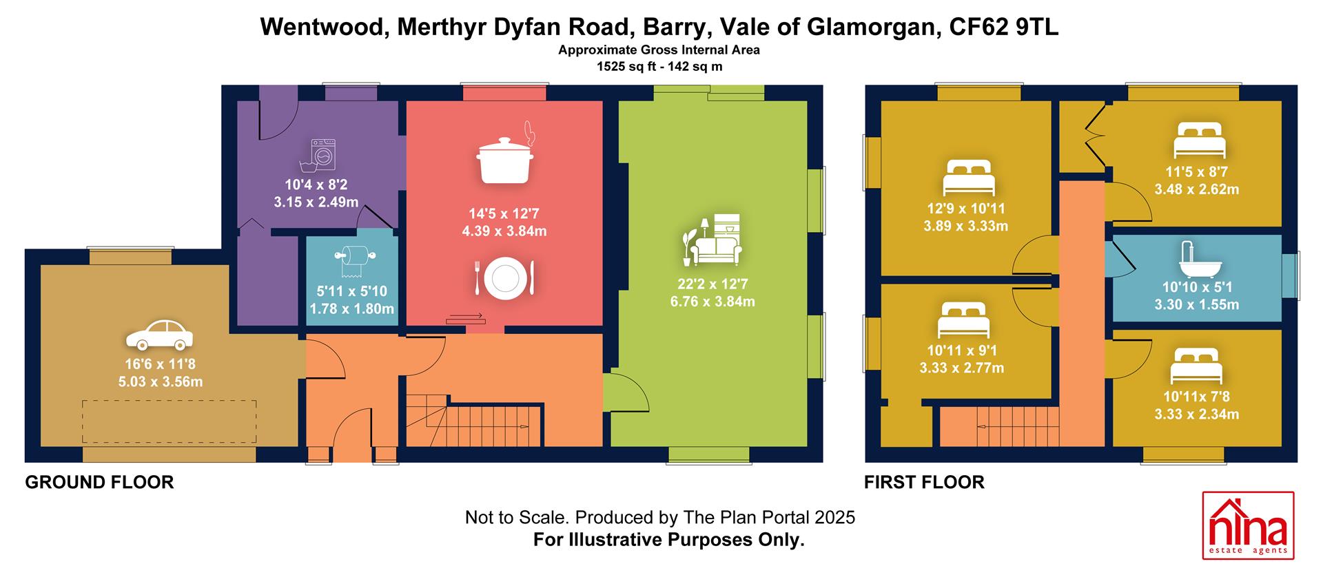 WentWood,, Merthyr Dyfan Road, Barry floorplan