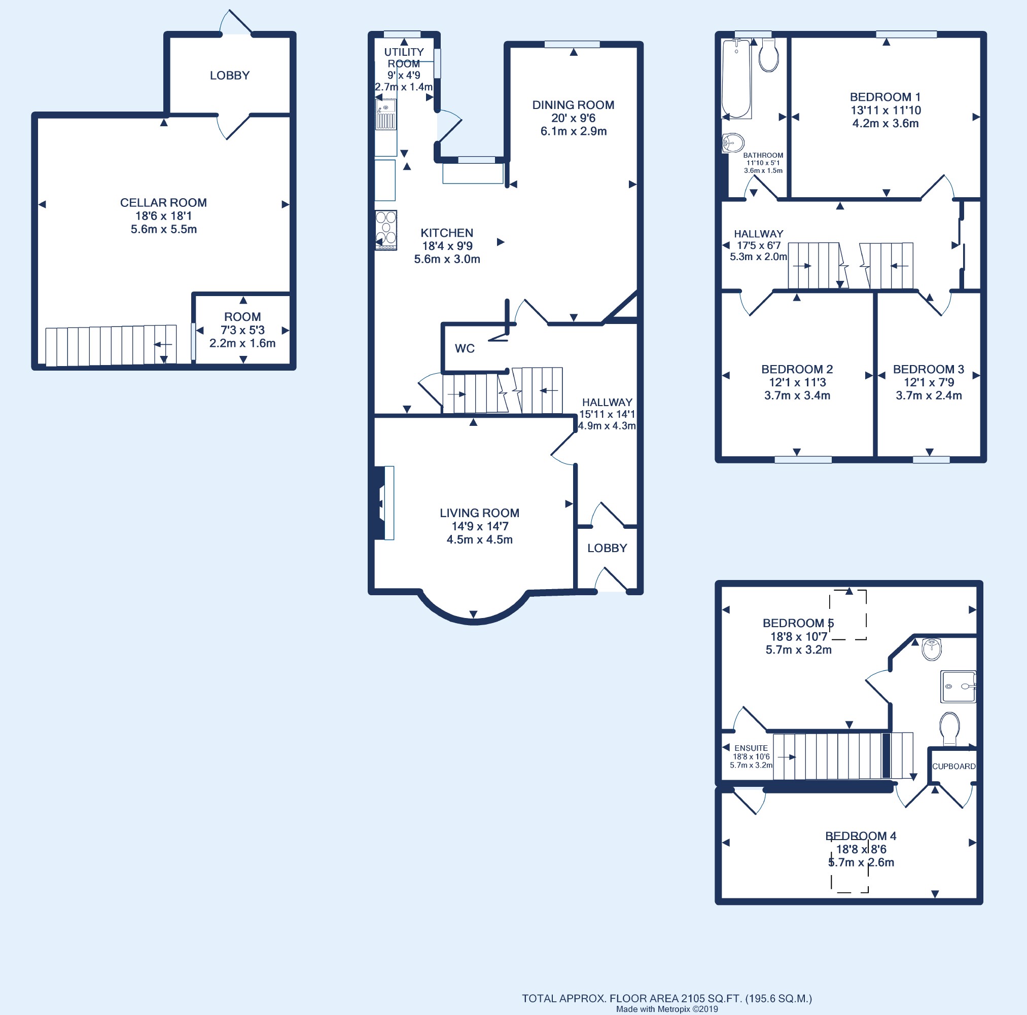 5 Bedrooms Terraced house for sale in High Street, Staple Hill, Bristol BS16