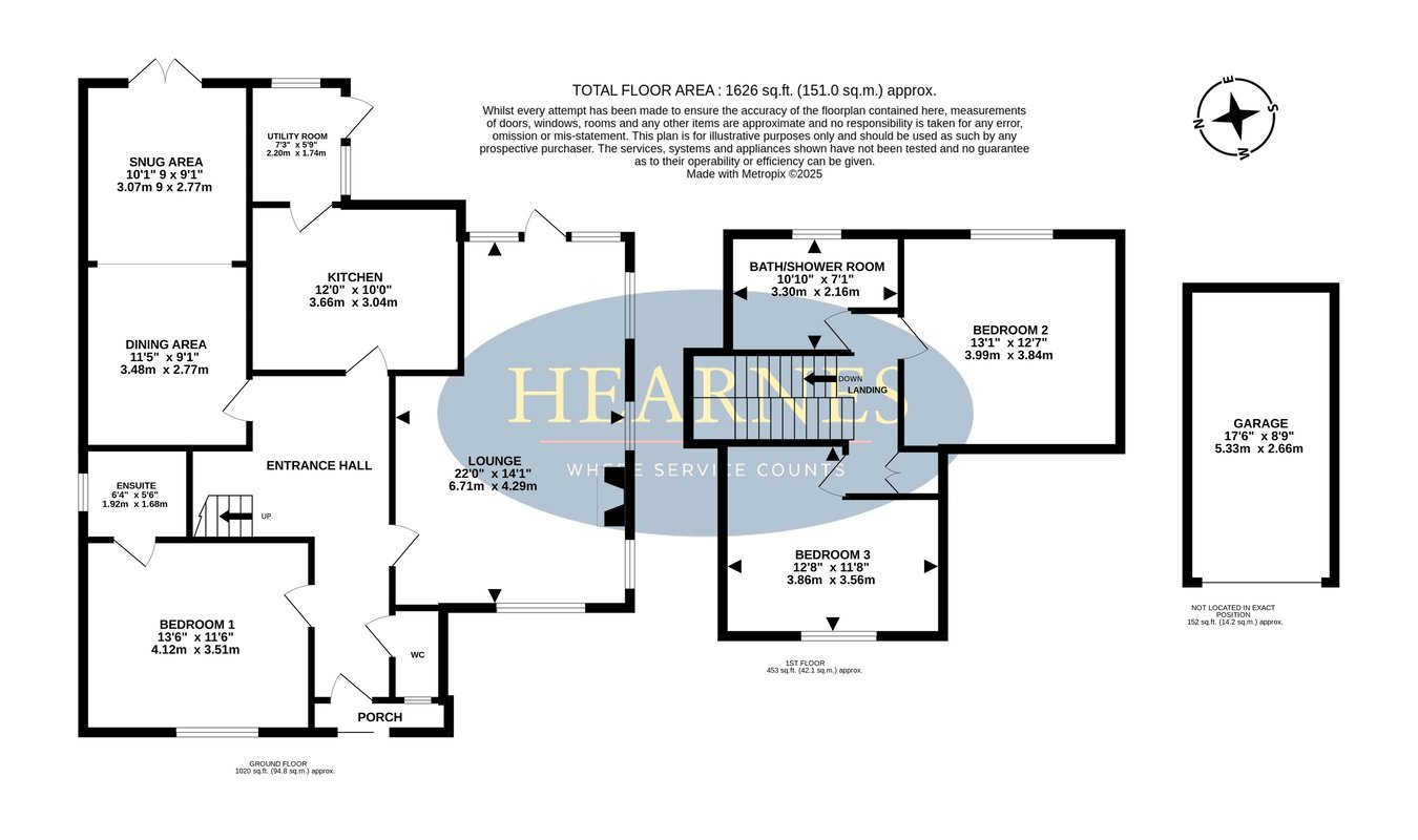 25, Fernlea Close, Ferndown floorplan