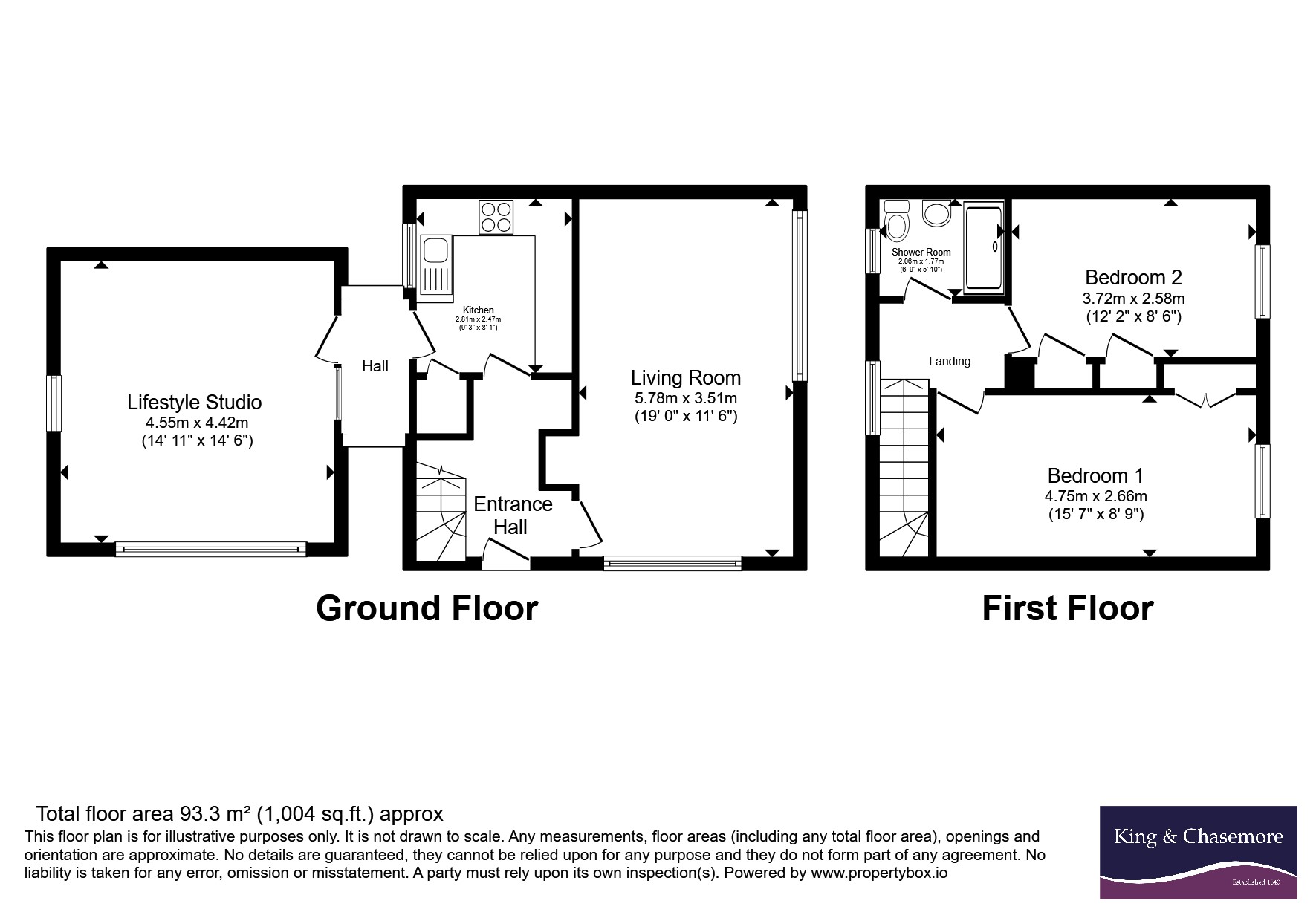 1, The Broadway, West Sussex floorplan