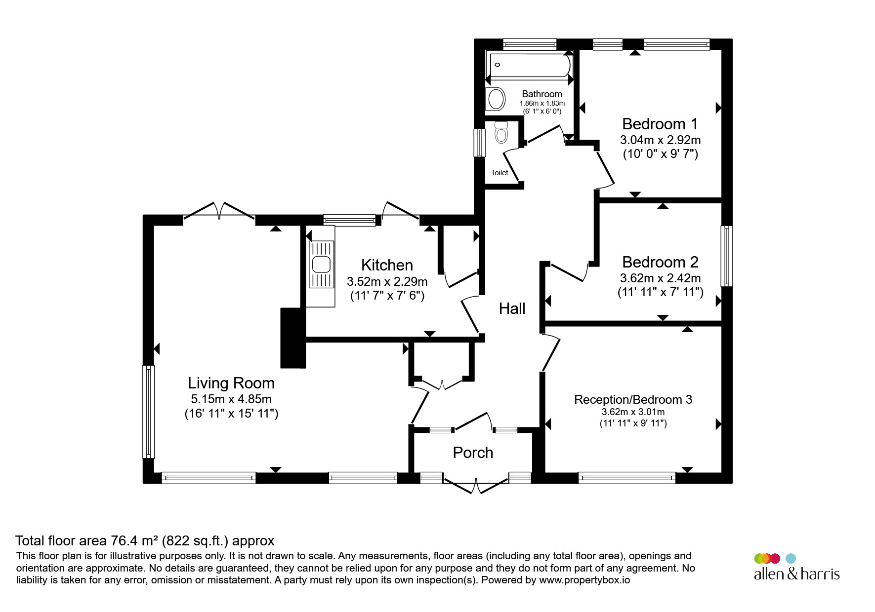 The Sheiling, Orchard Close, Wantage floorplan