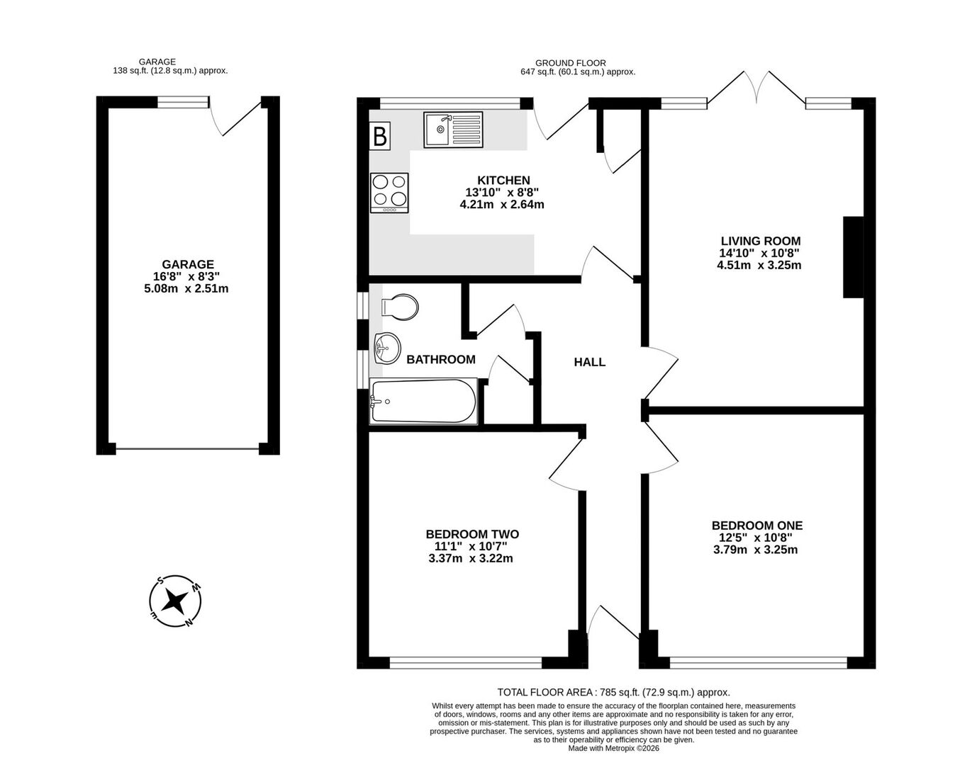 3, Bramble Hill, Alresford floorplan