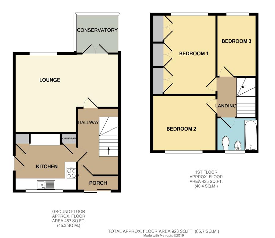 3 Bedrooms Semi-detached house for sale in Brookview Walk, Headley Park, Bristol BS13