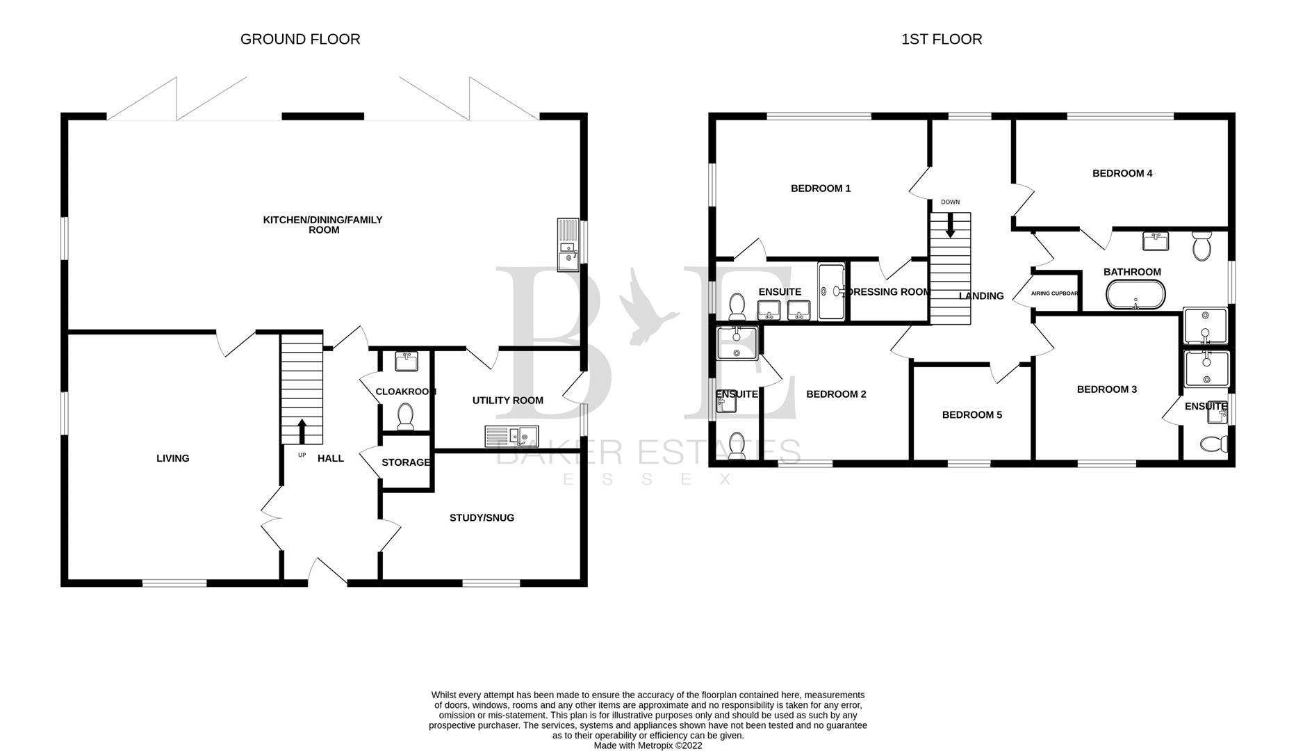 Hamlet House, Countess Cross, Colne Engaine, Colchester CO6, 5 bedroom