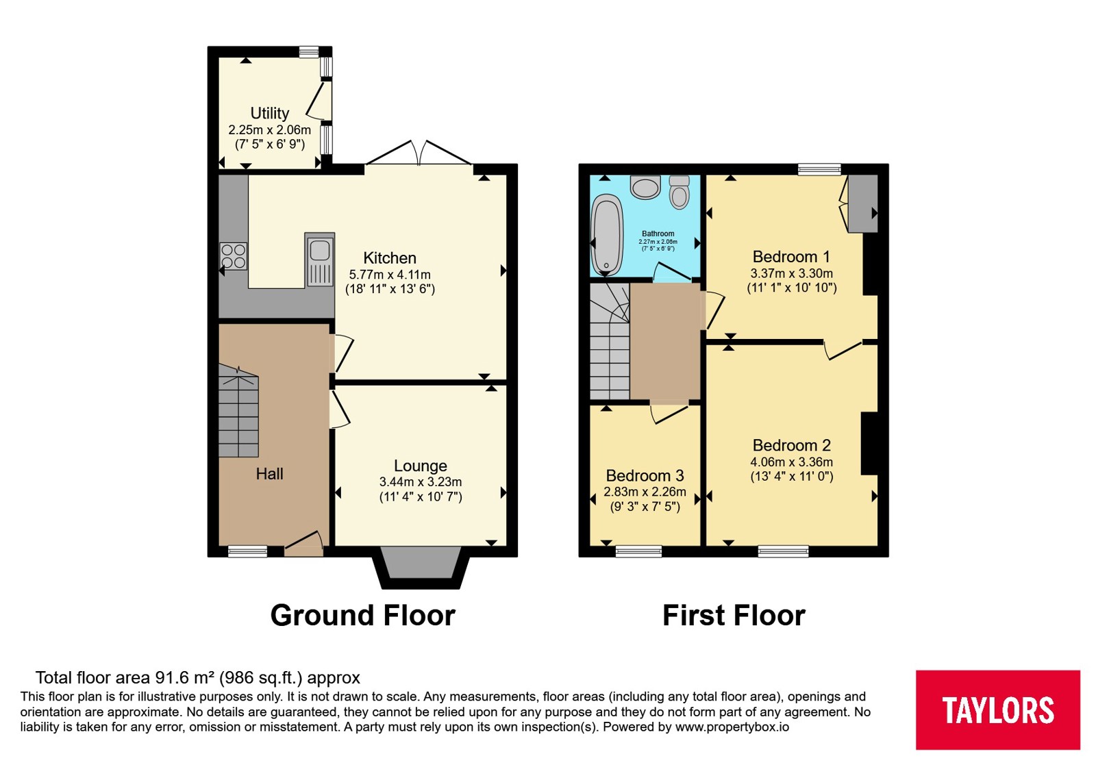 174, Bloomfield Road, Bristol floorplan