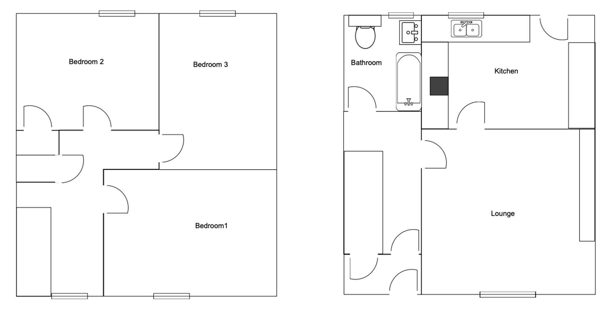55 Renton Road, Greenock floorplan