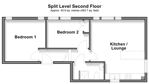 Dean Street, Brighton floorplan