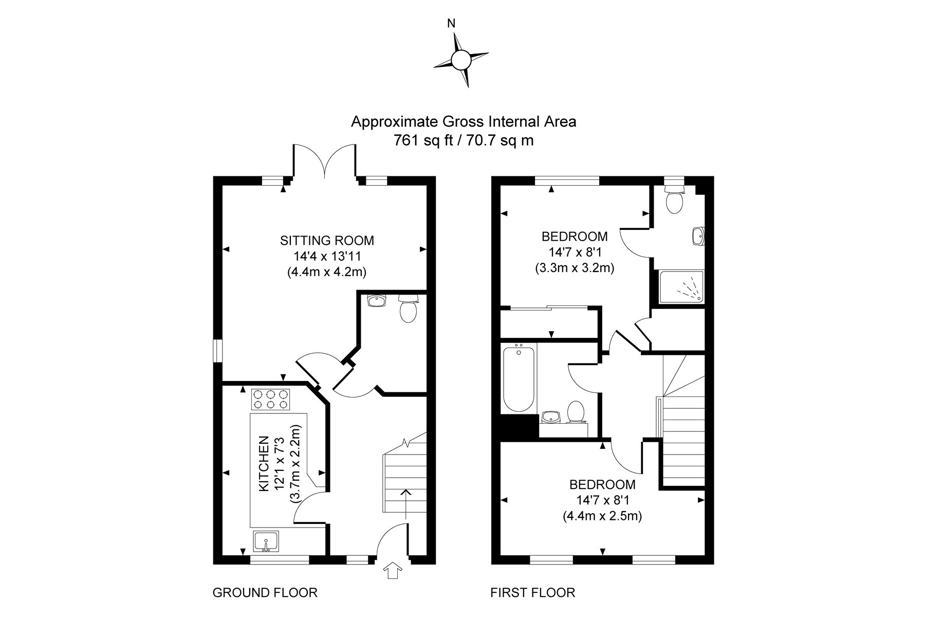 73, Reed Street, Surrey floorplan