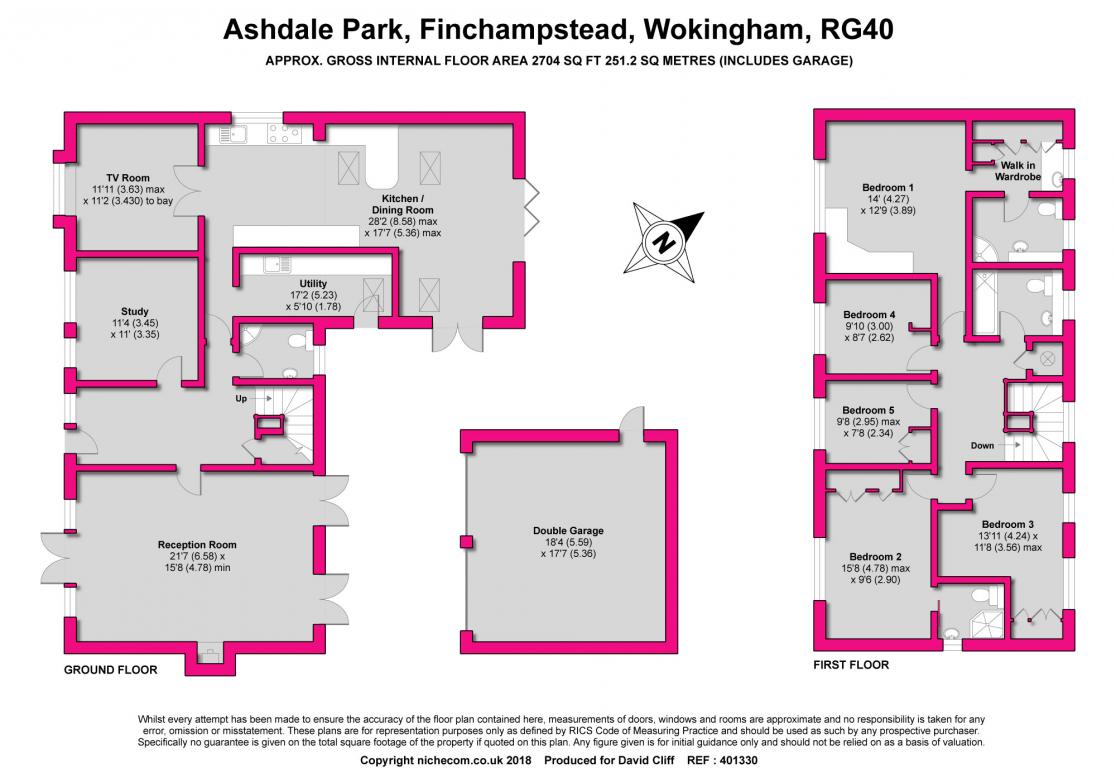 5 Bedrooms Detached house for sale in Finchampstead, Wokingham RG40