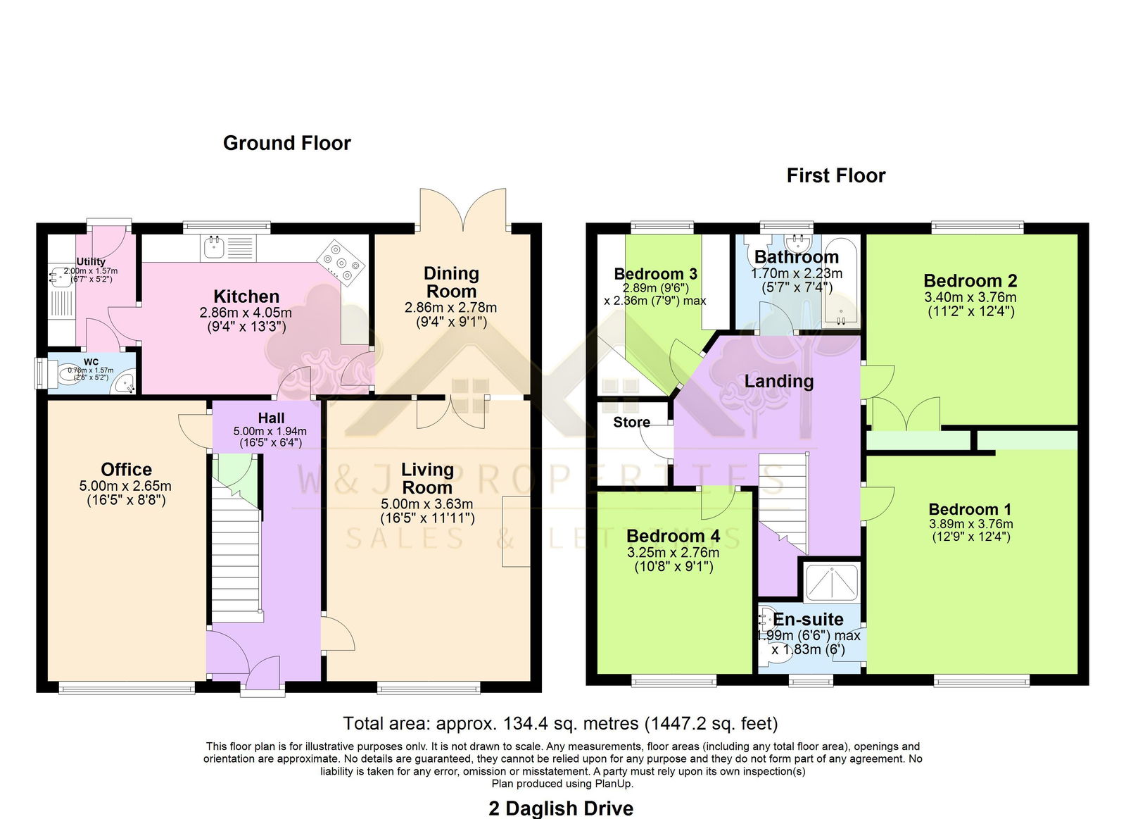 2, Dalglish Drive, Blackburn floorplan