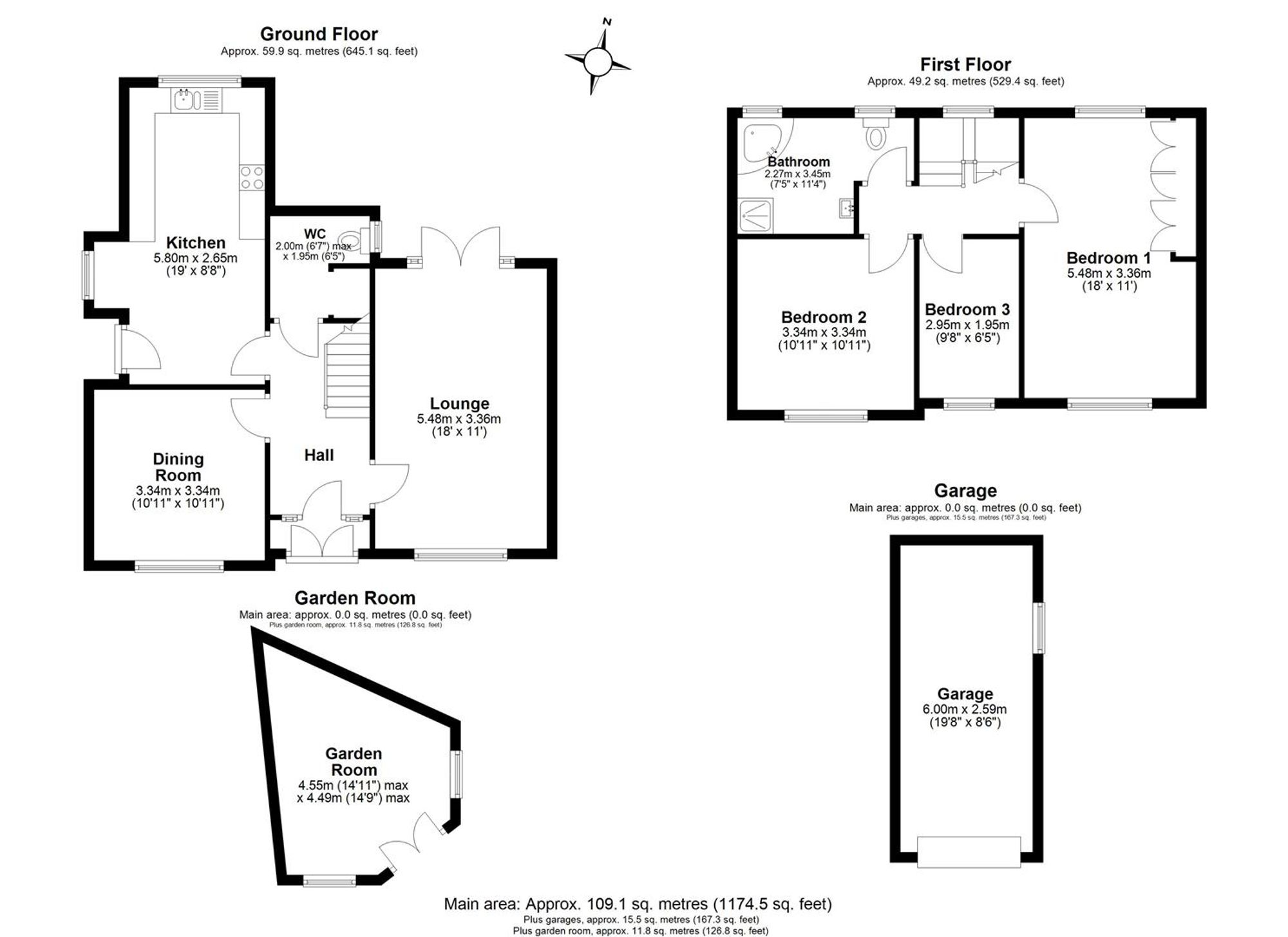 191 Chester Road, Warrington floorplan