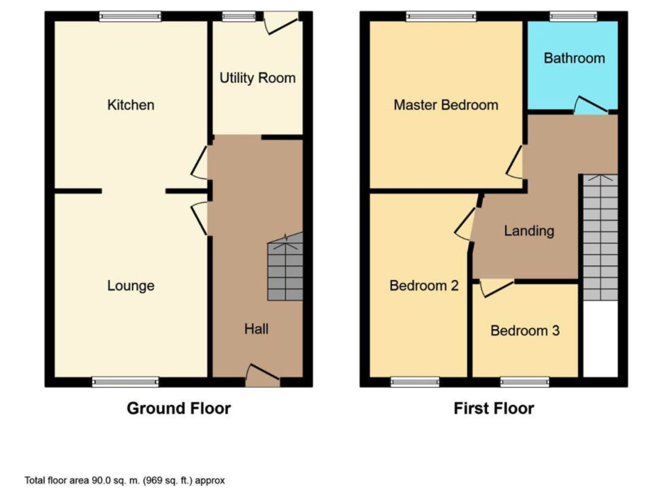 34, Lindeth Avenue, Manchester floorplan