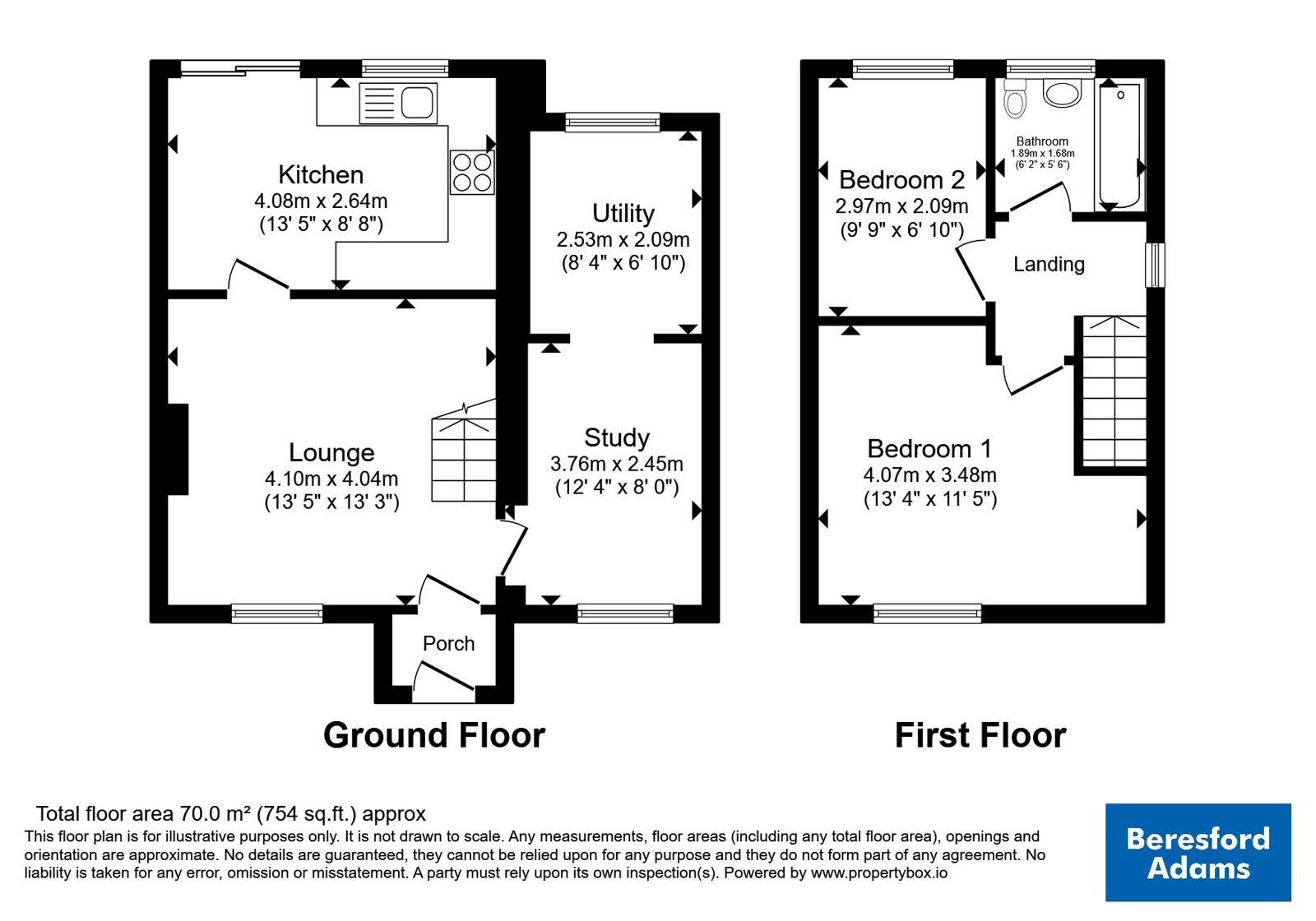 23, Barwoods Drive, Chester floorplan
