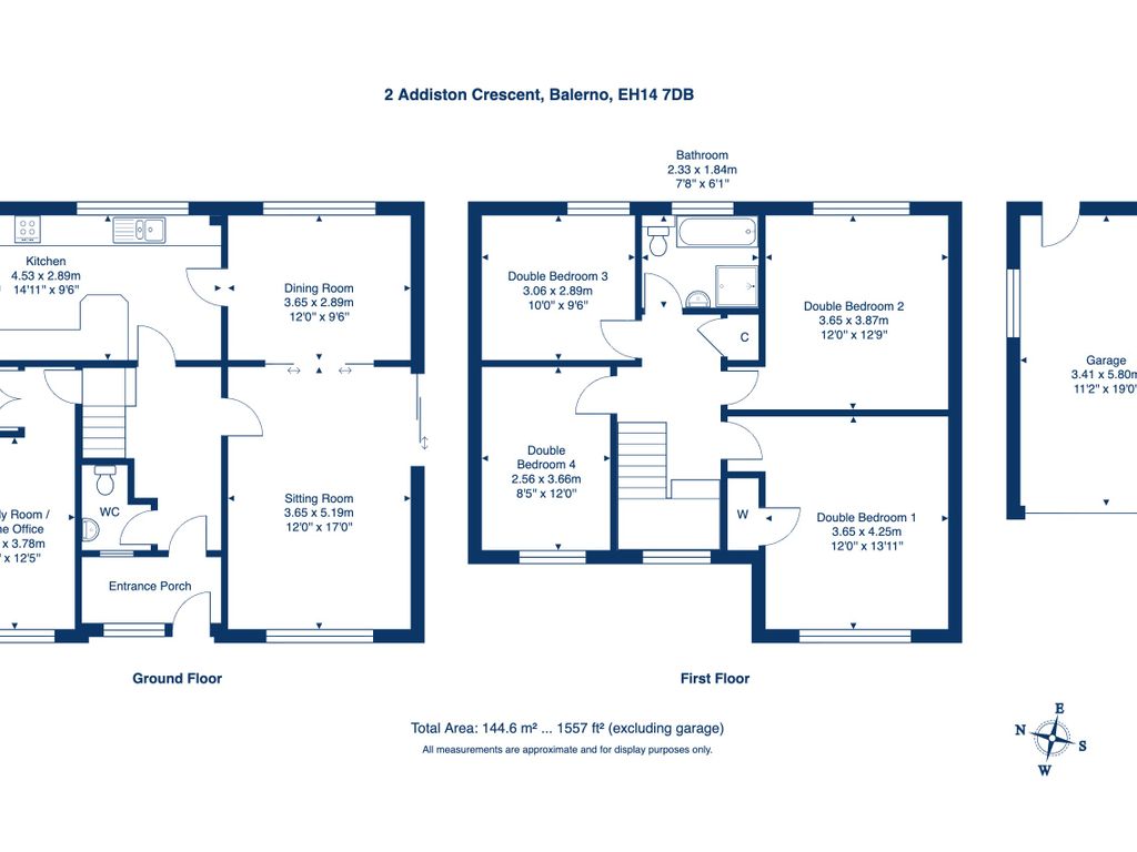 Addiston Crescent, Balerno floorplan