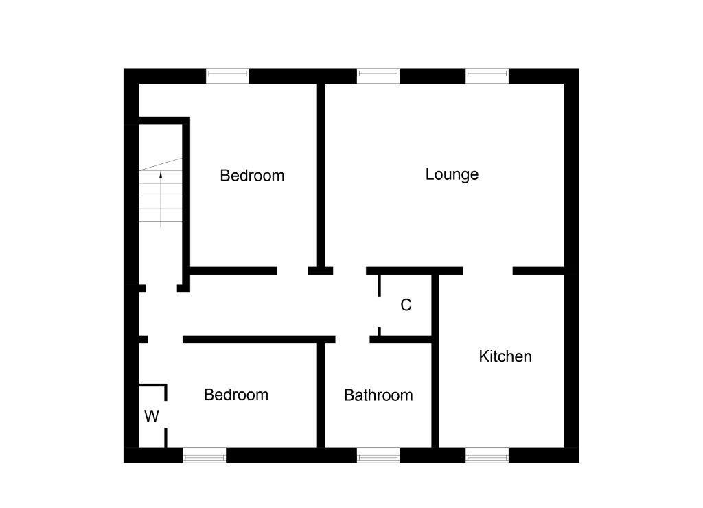 2 Bedrooms Flat for sale in Union Lane, Perth PH1