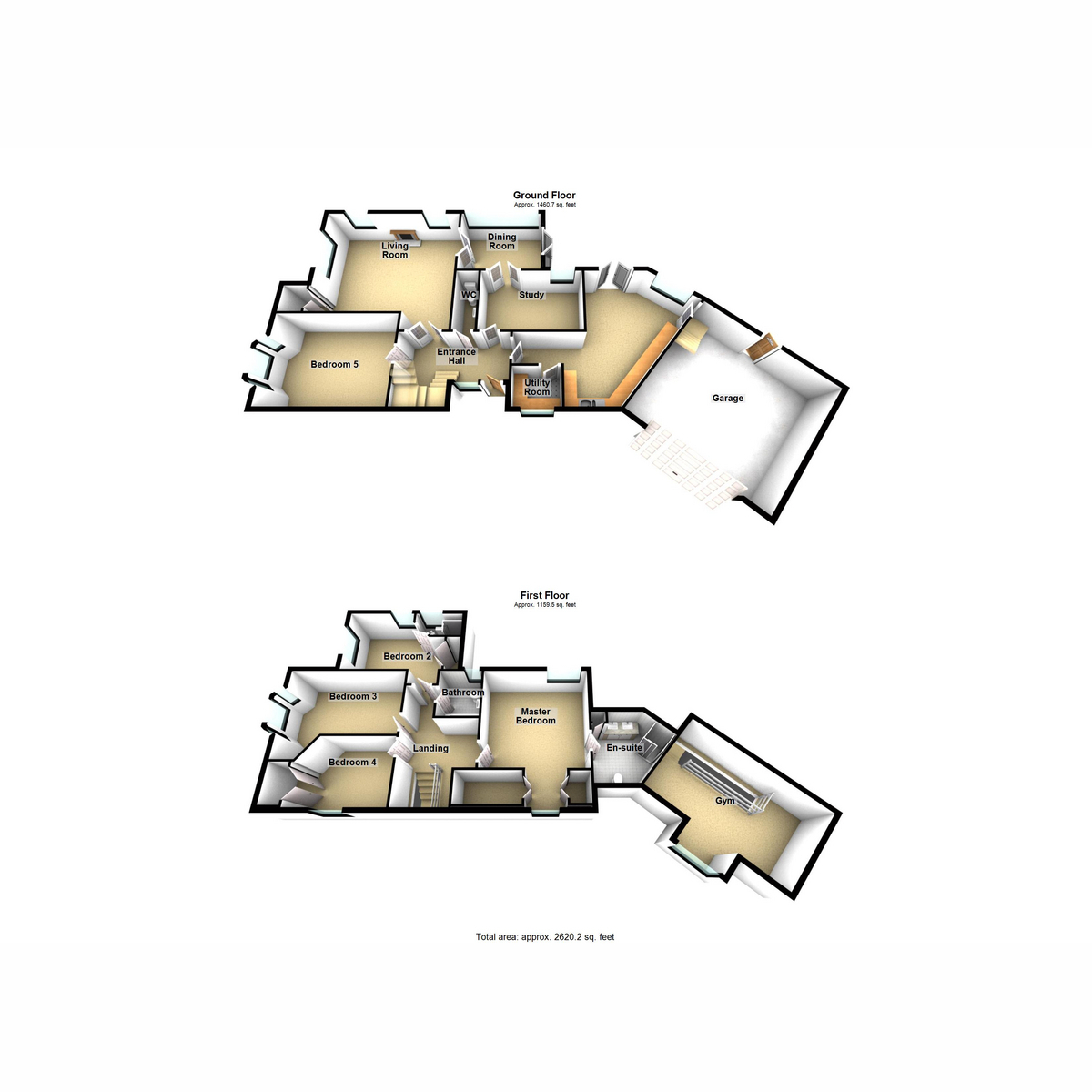 1, The Tythings, Chelmsford floorplan