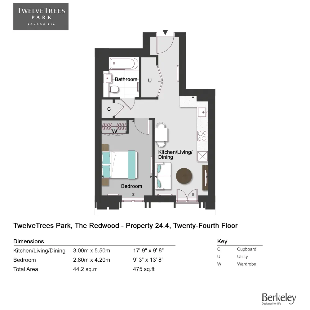 Unit 1
3 Affinity View
London
E16 4DA floorplan