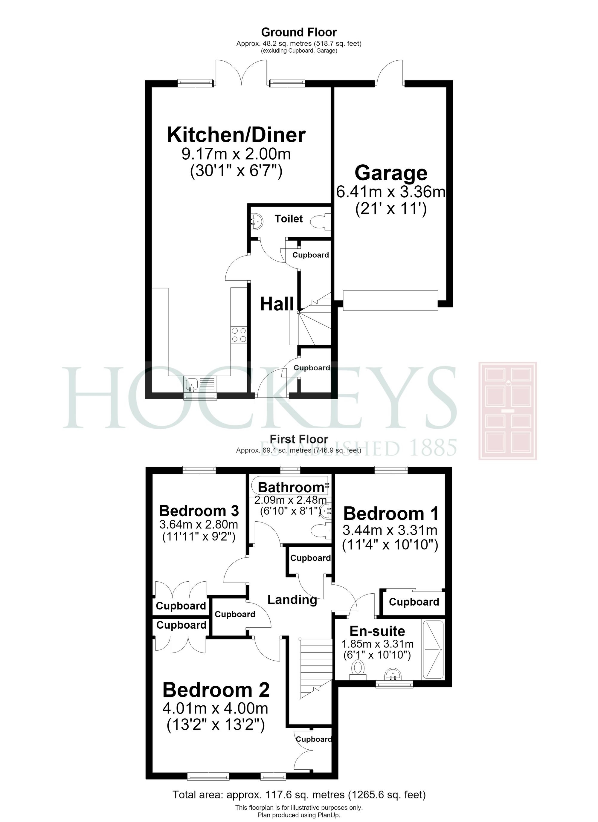 5 Farriers Way, Cambridge floorplan