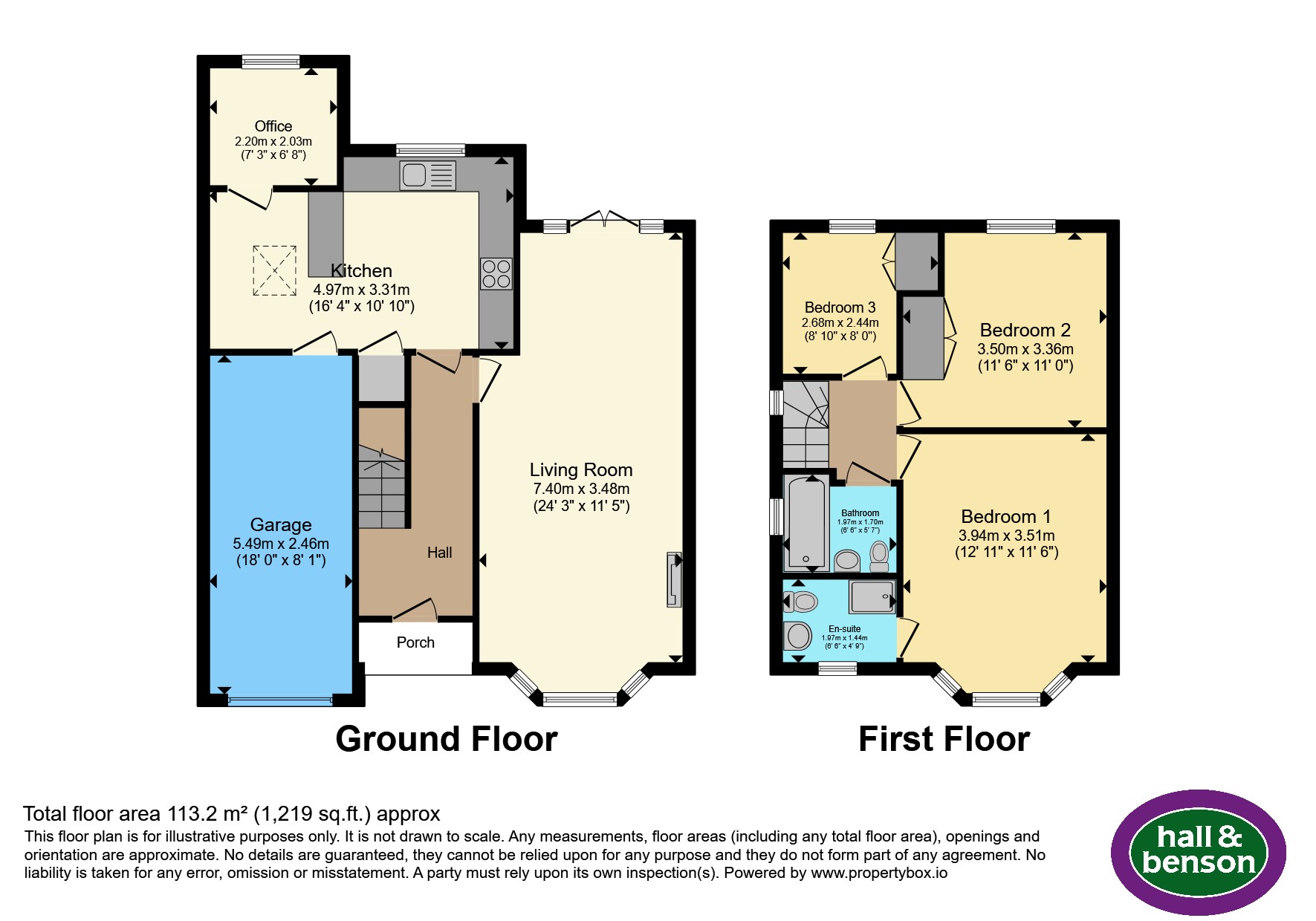 107, Birchover Way, Derby floorplan