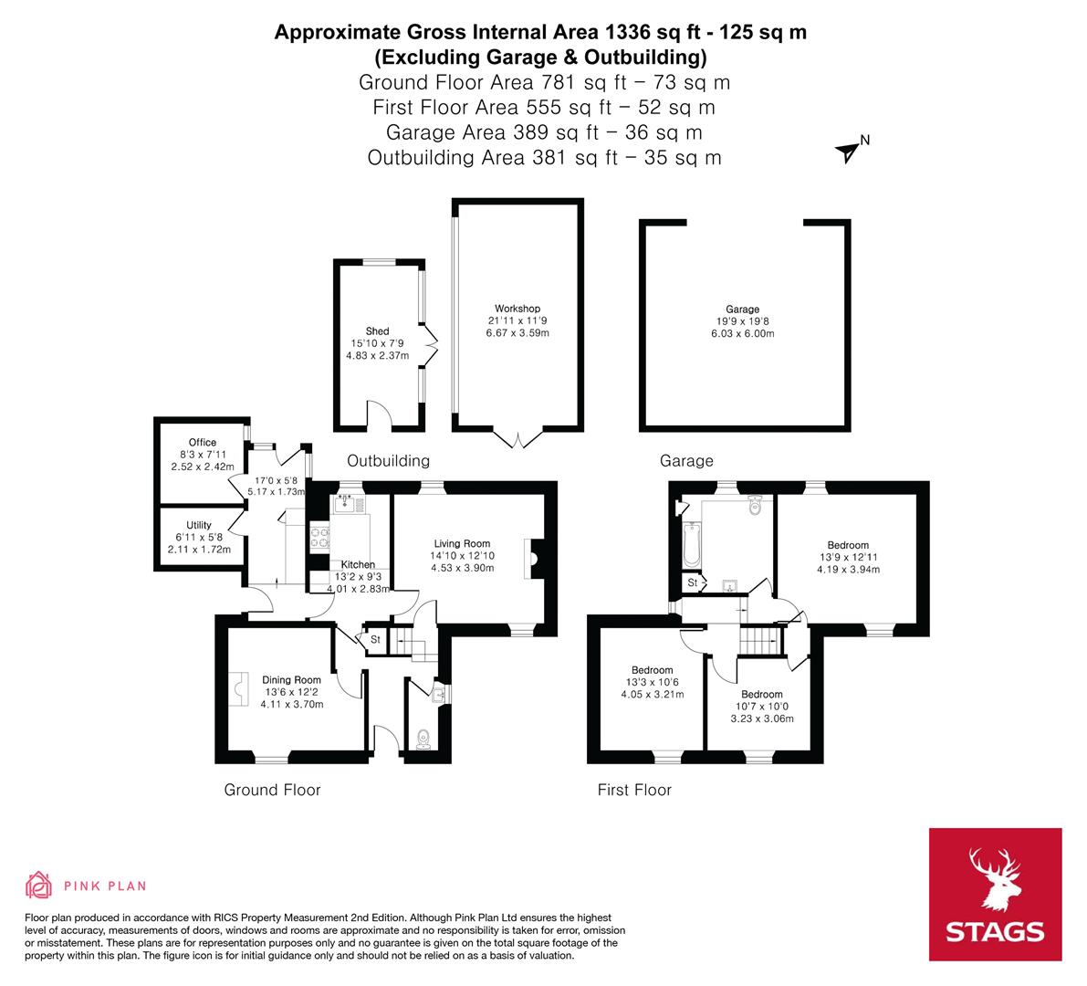 Wheal Martyn Cottage, St Austell floorplan