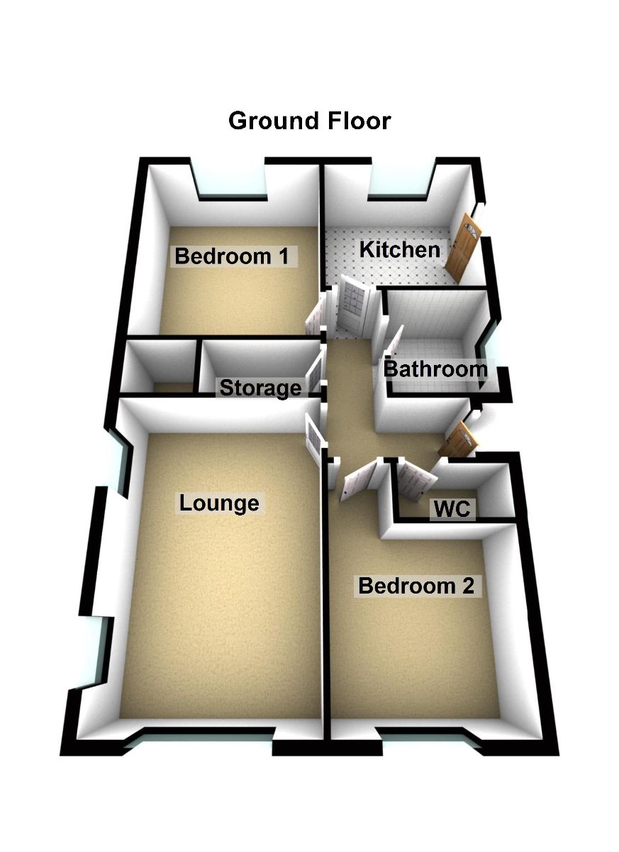 Walton Avenue, Morecambe LA4, 2 bedroom flat for sale 57166061