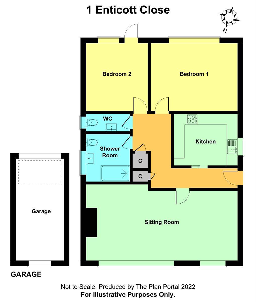 1, Enticott Close, Whitstable floorplan