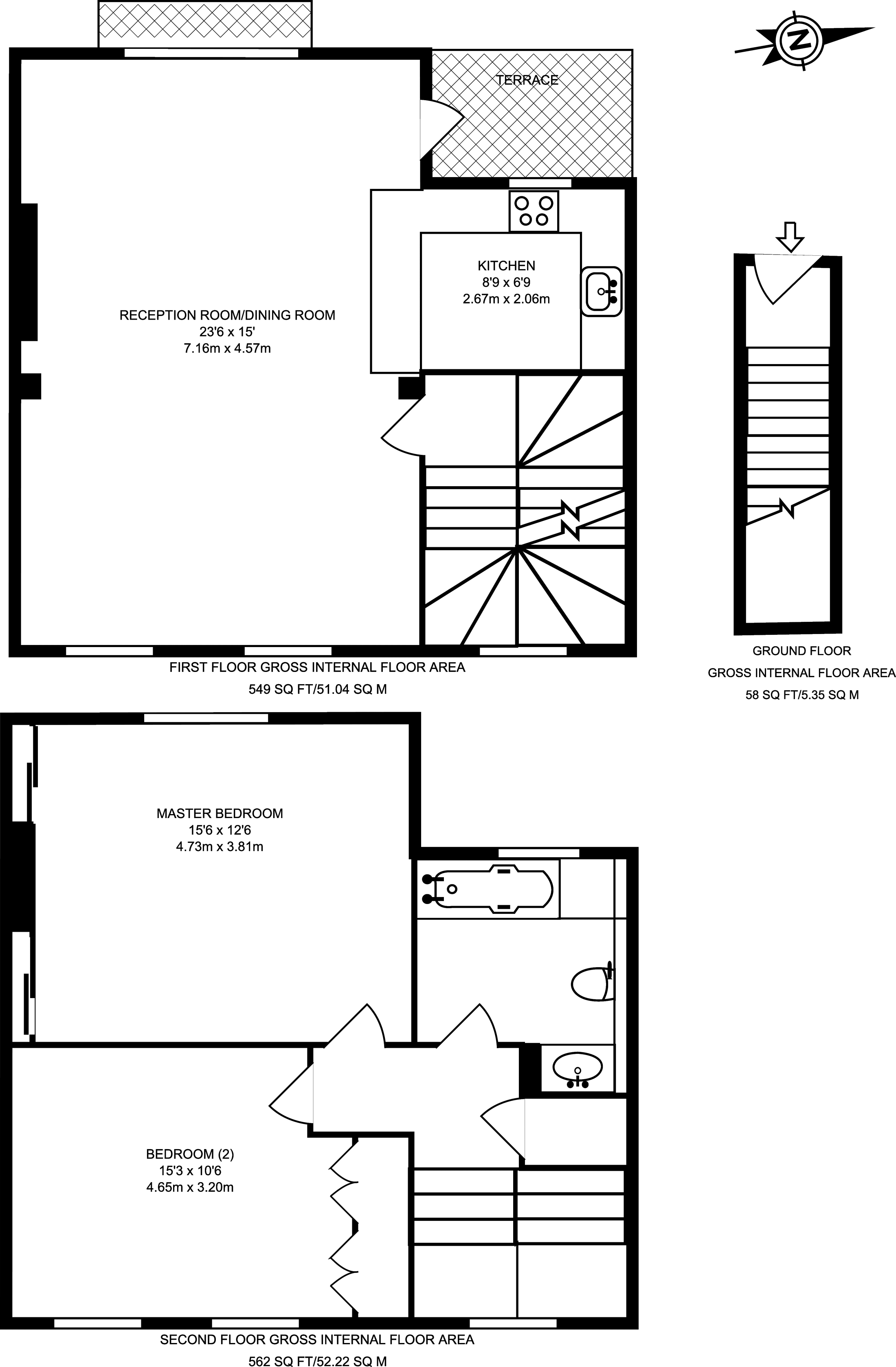 Mortimer Road, Islington, London N1, 2 bedroom to rent