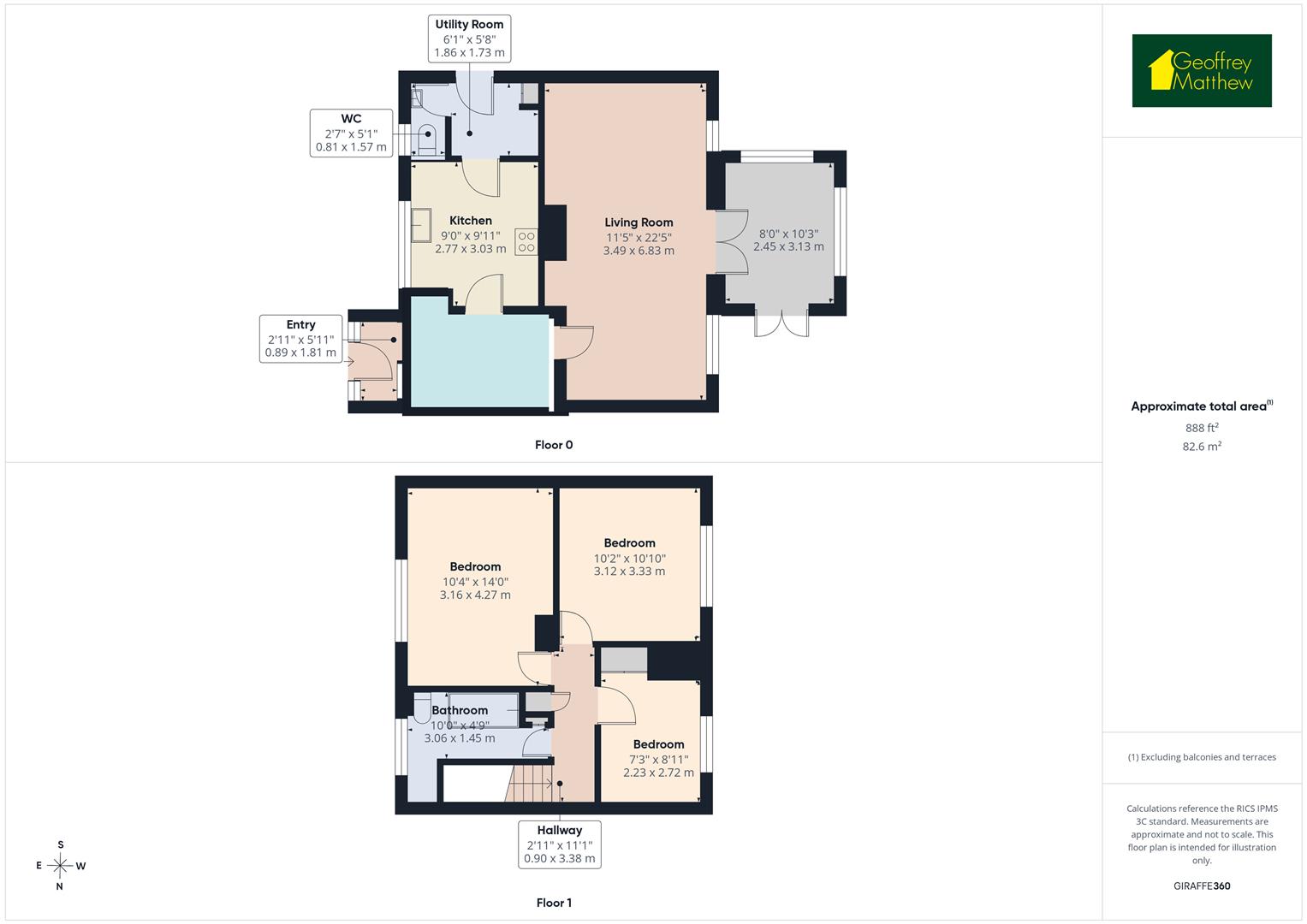 41, Whomerley Road, Stevenage floorplan