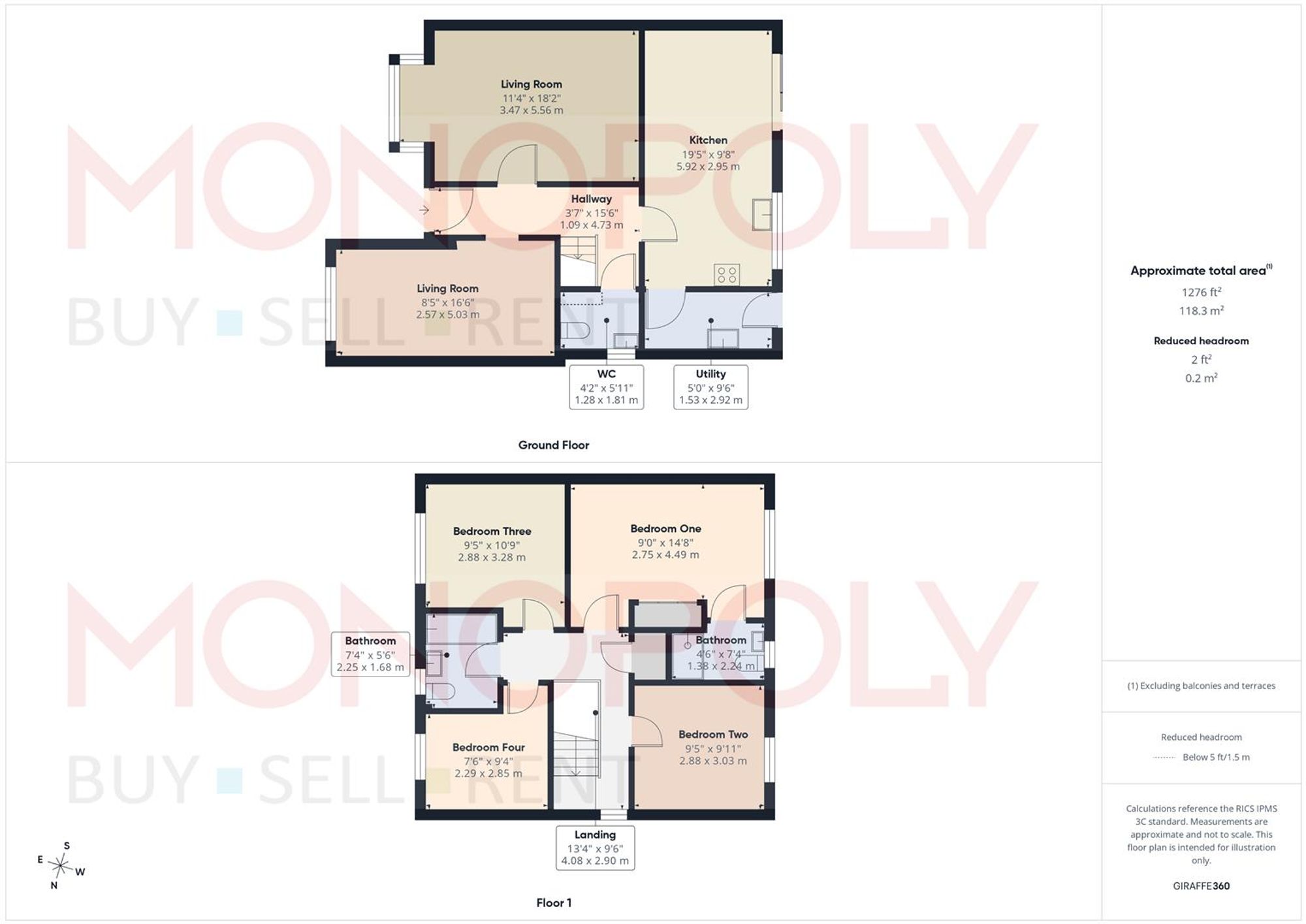 17 Cae'r Efail, Wrexham floorplan