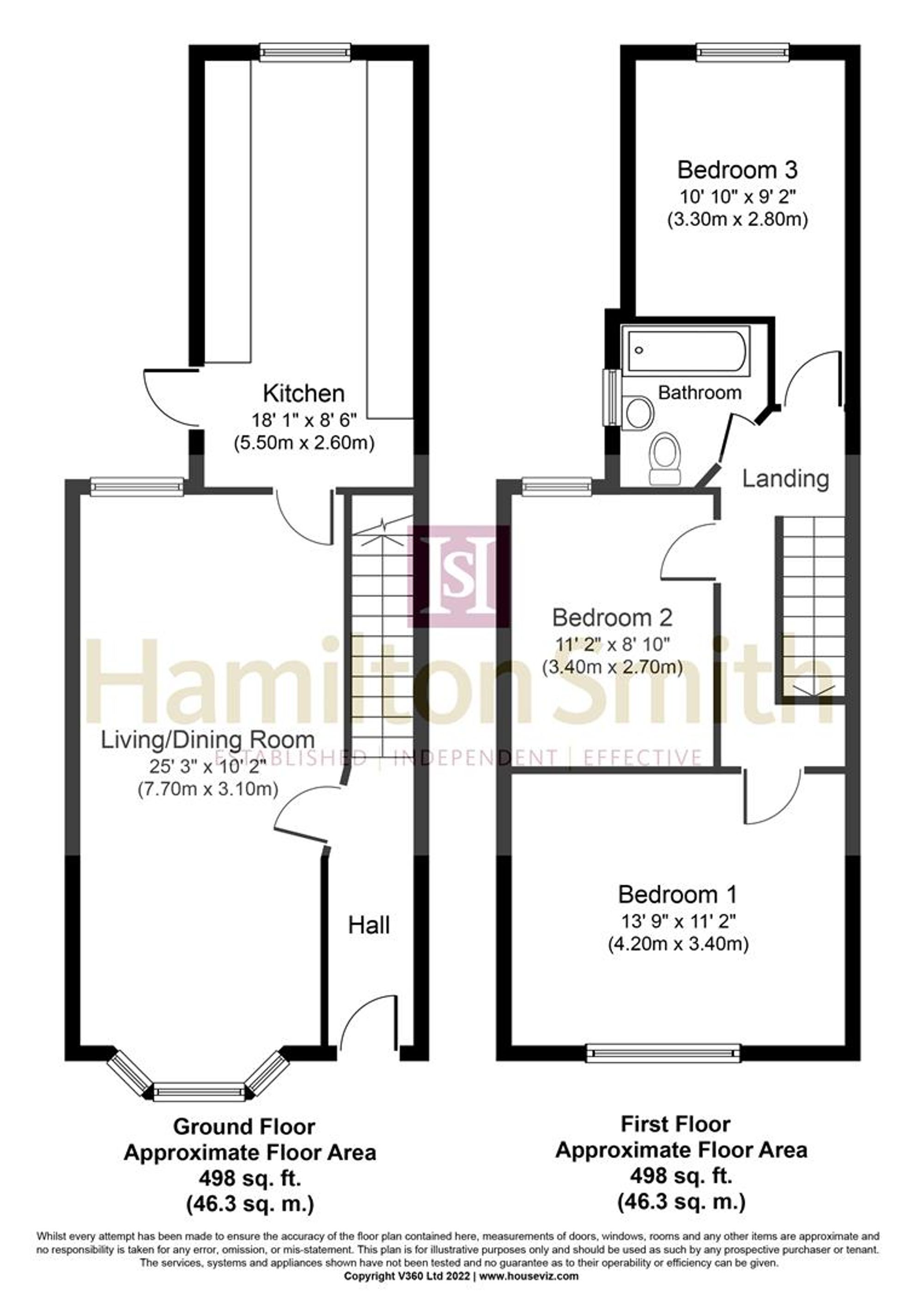12 Landguard Road, Felixstowe floorplan